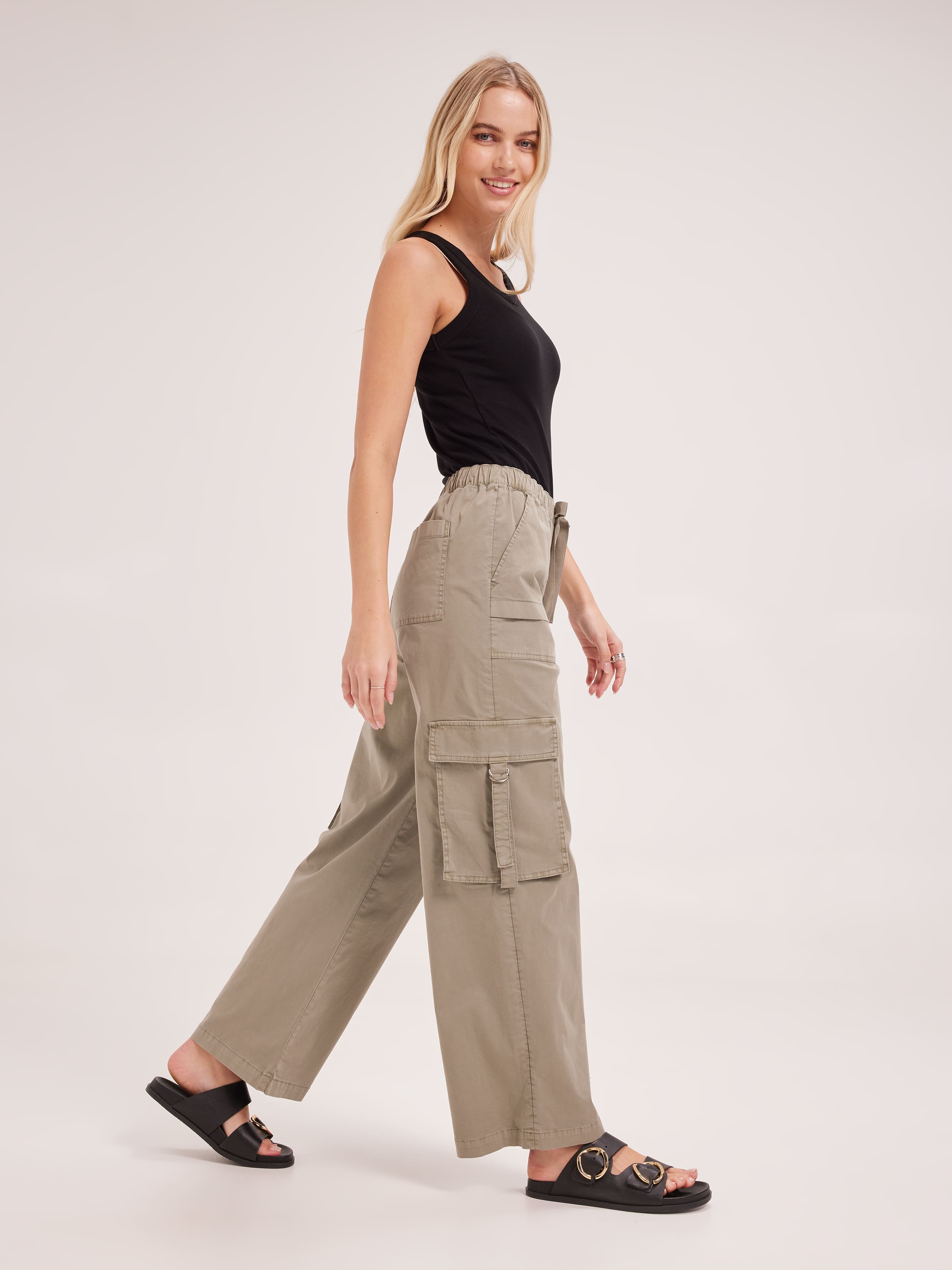 Iris Wide Leg Cargo Pant