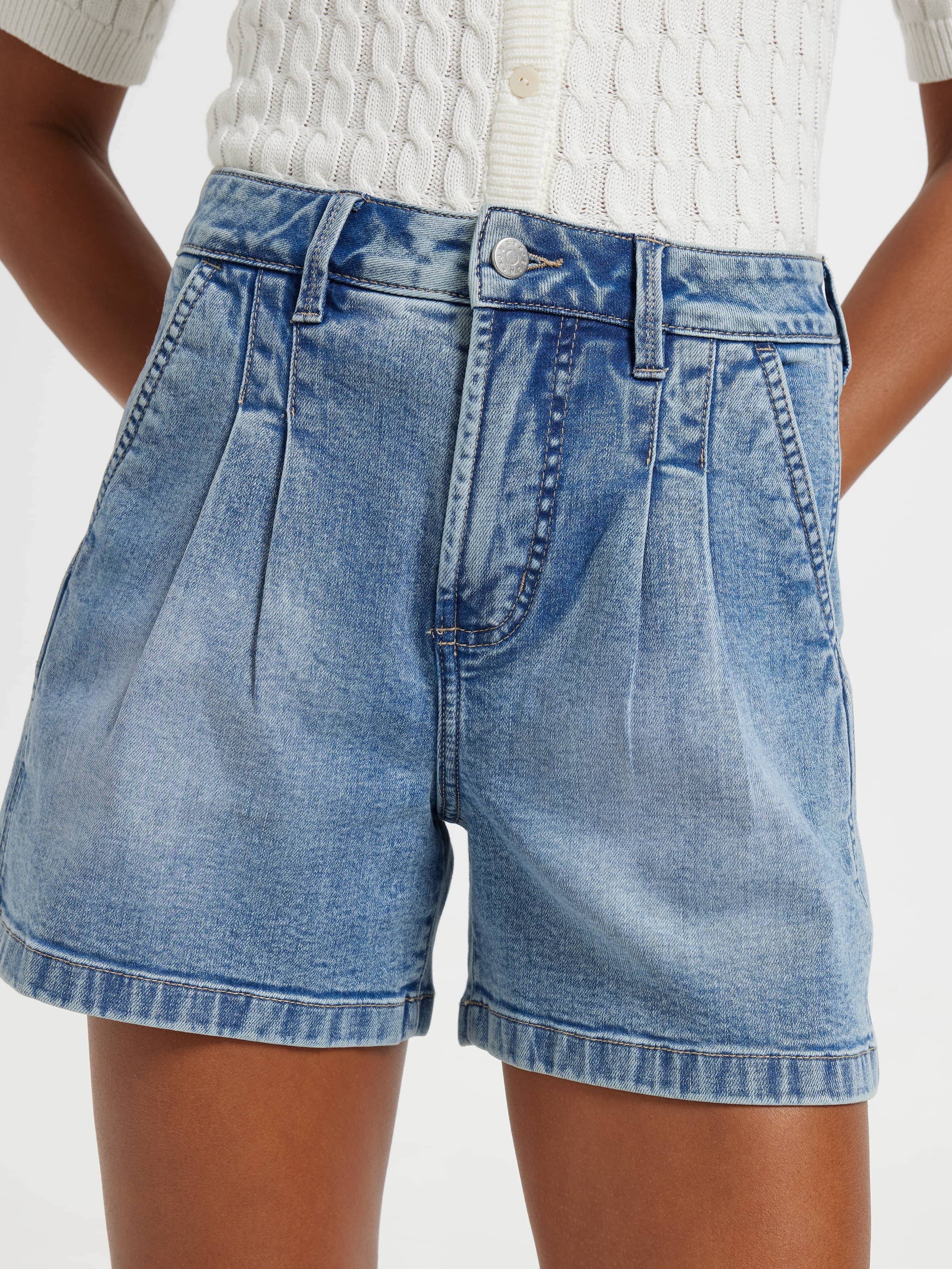 Originals High Rise Pleat Front Short