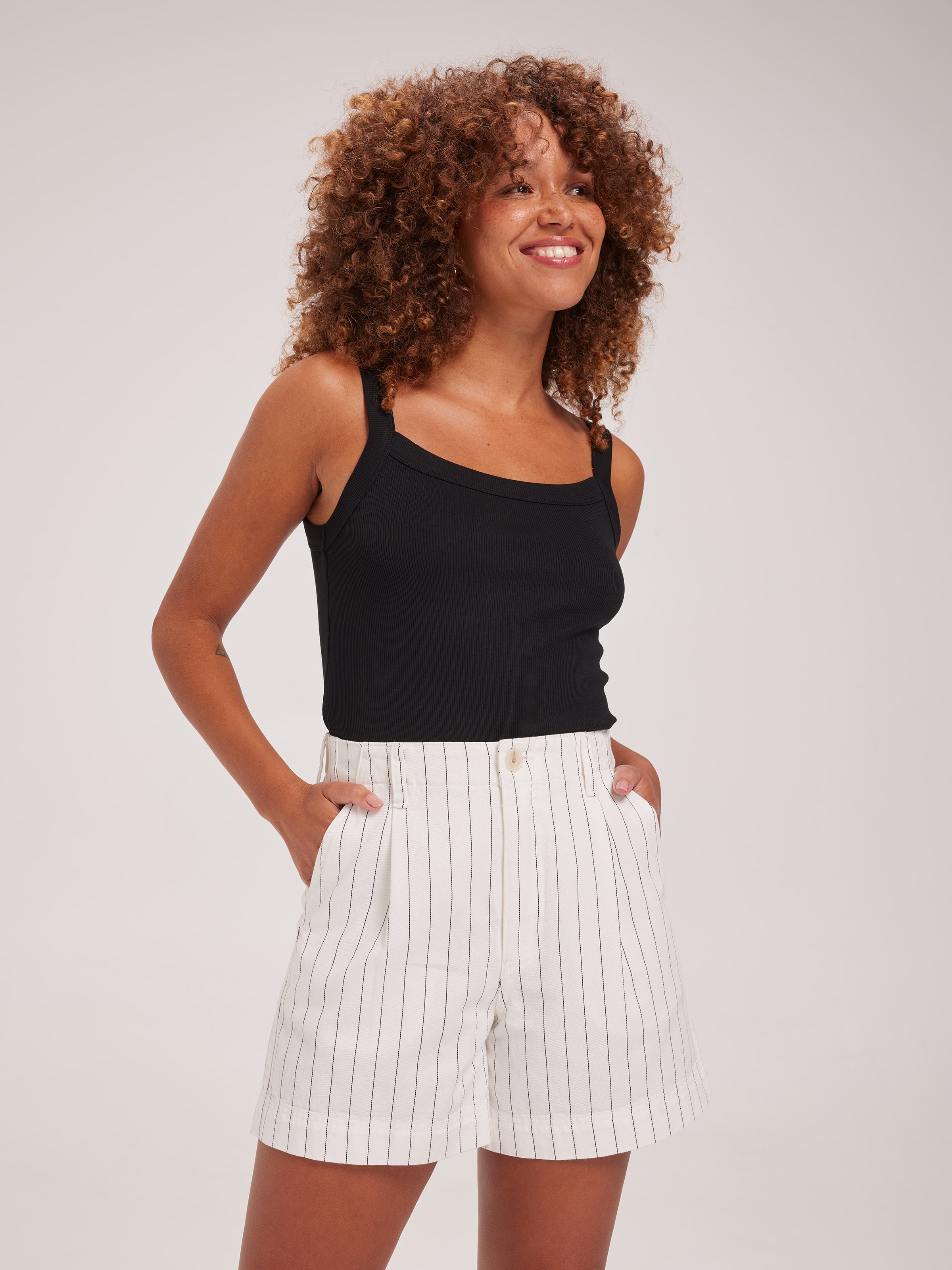 Sadie Pleat Front Short