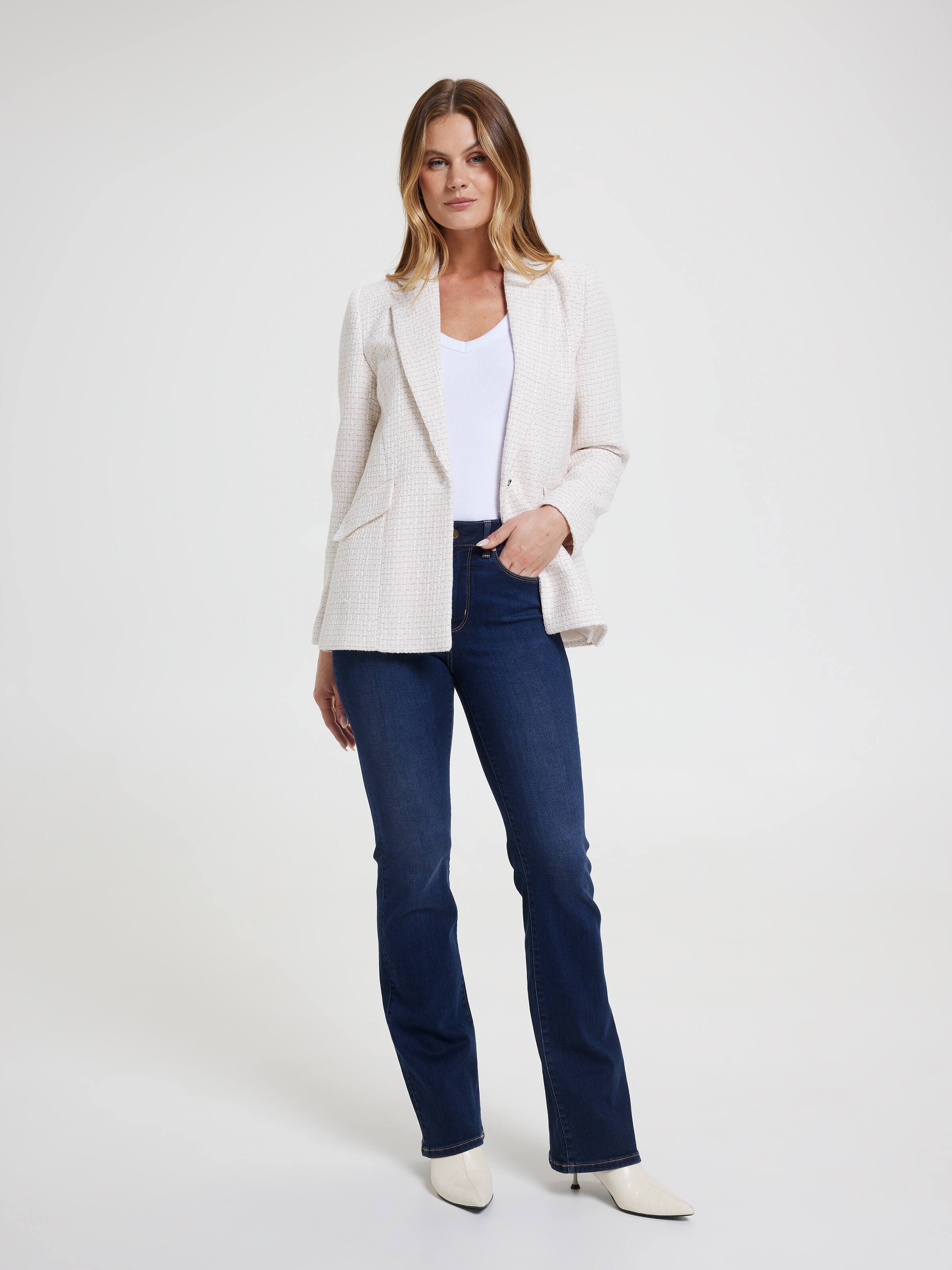 Amber Boucle Blazer