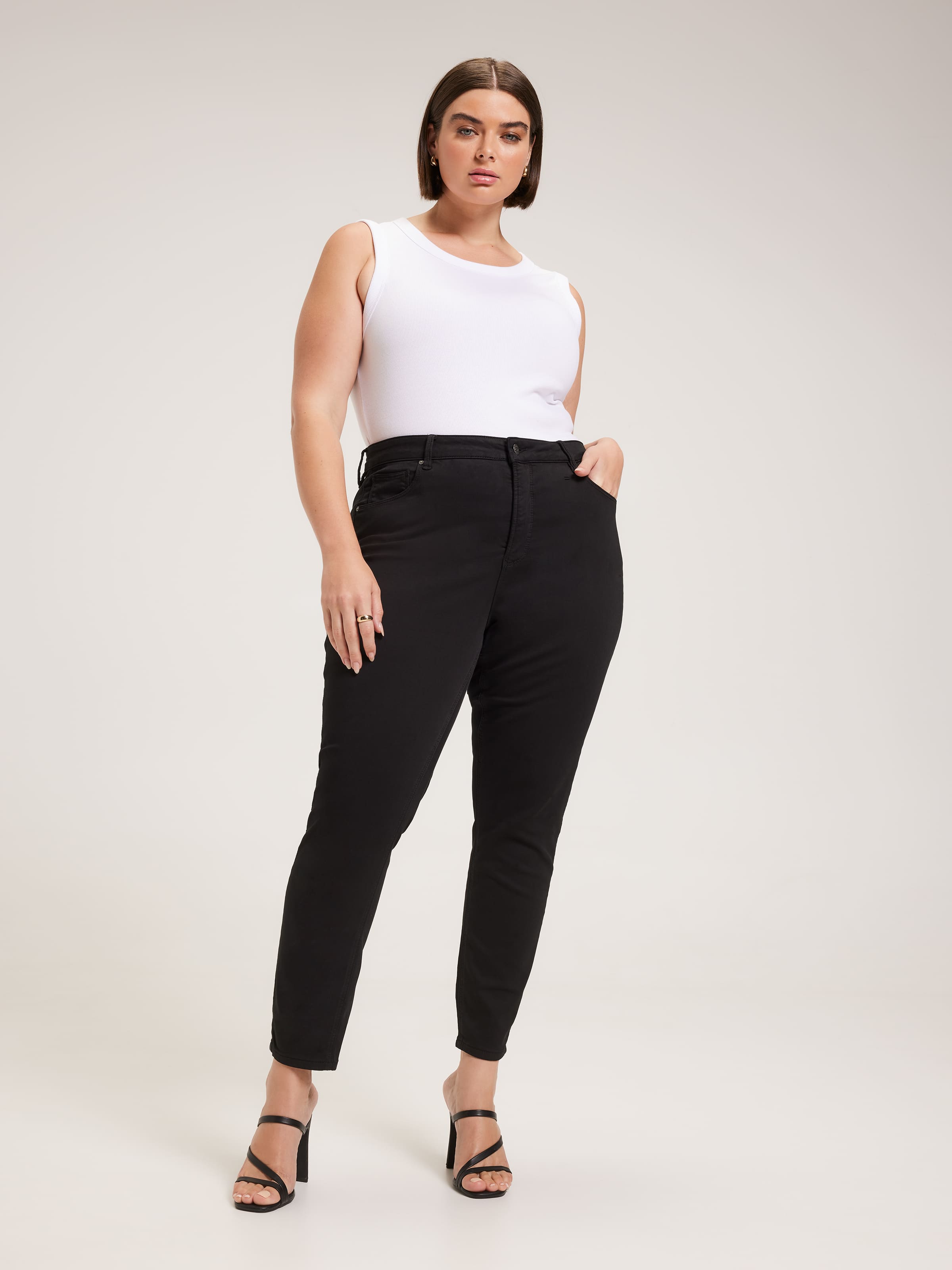 Curve Amaze High Rise Skinny Ankle Jean