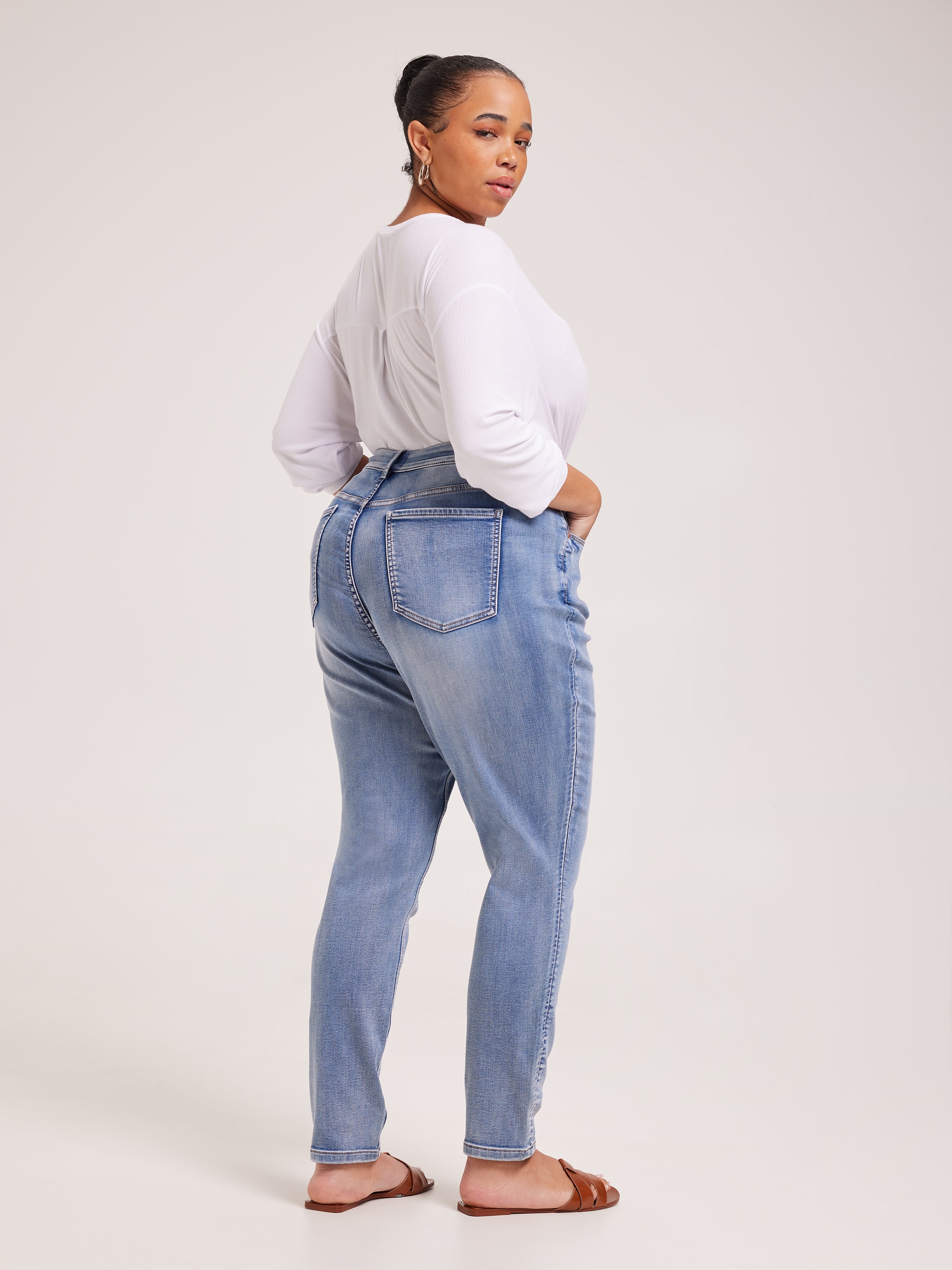 Curve Amaze High Rise Skinny Ankle Jean