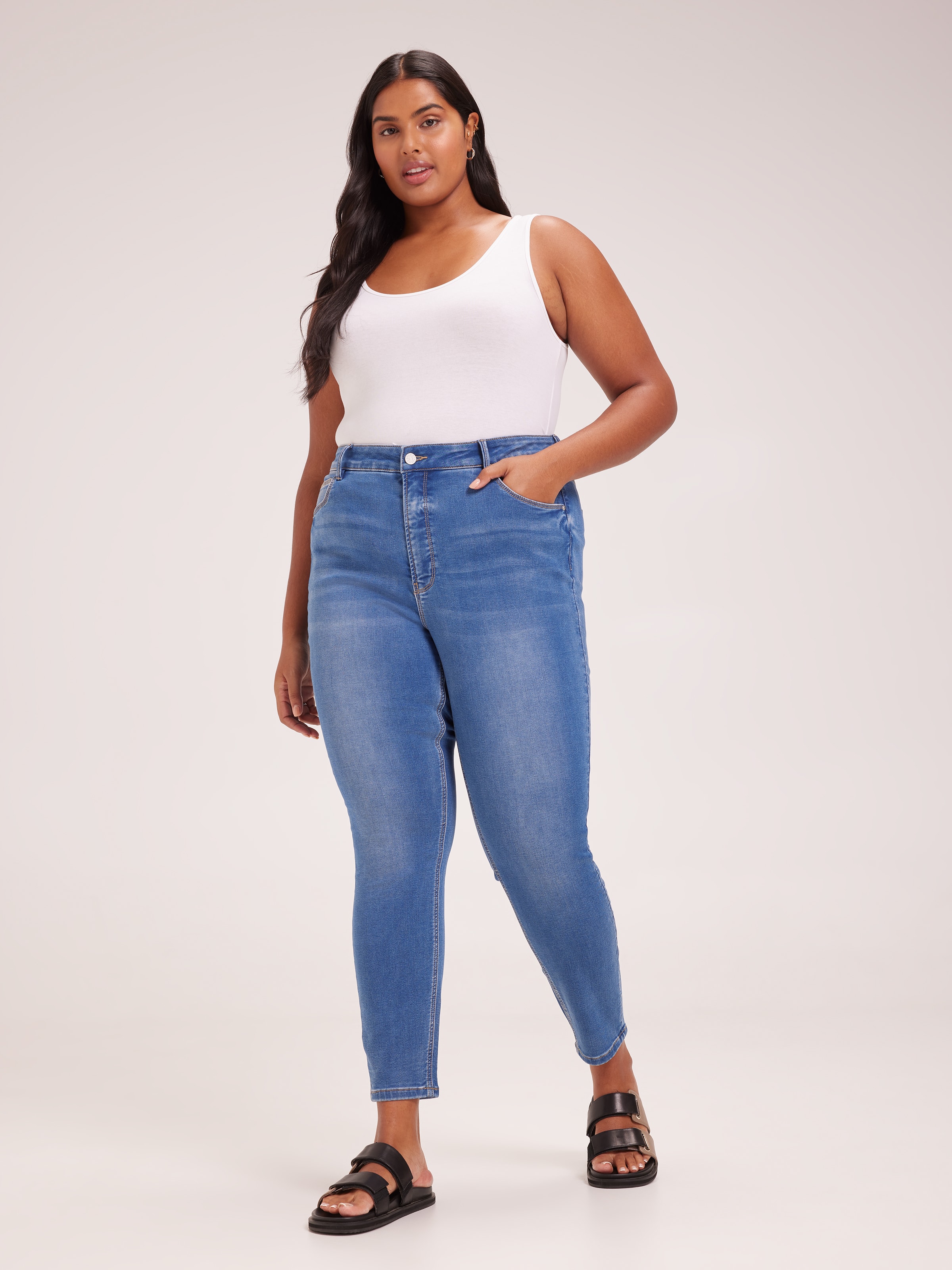 Curve Amaze High Rise Skinny Ankle Jean
