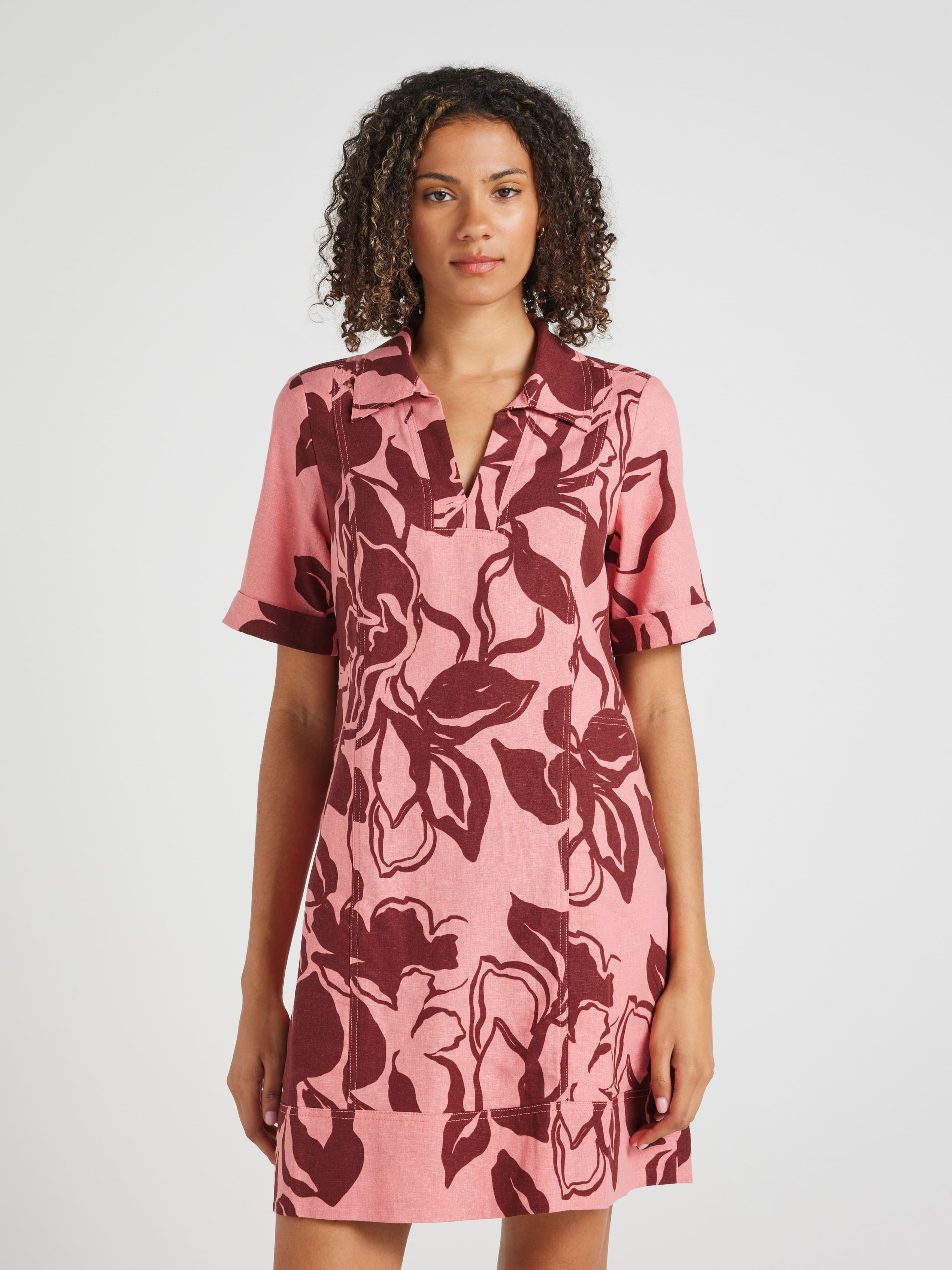 Autumn Popover Dress