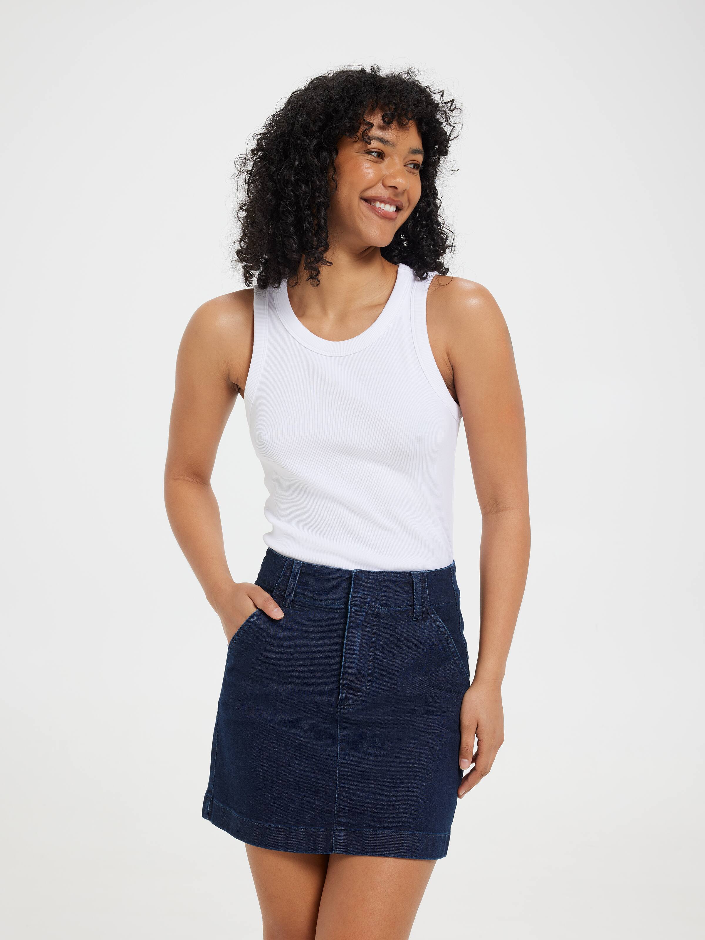 Originals Tailored Denim Skirt