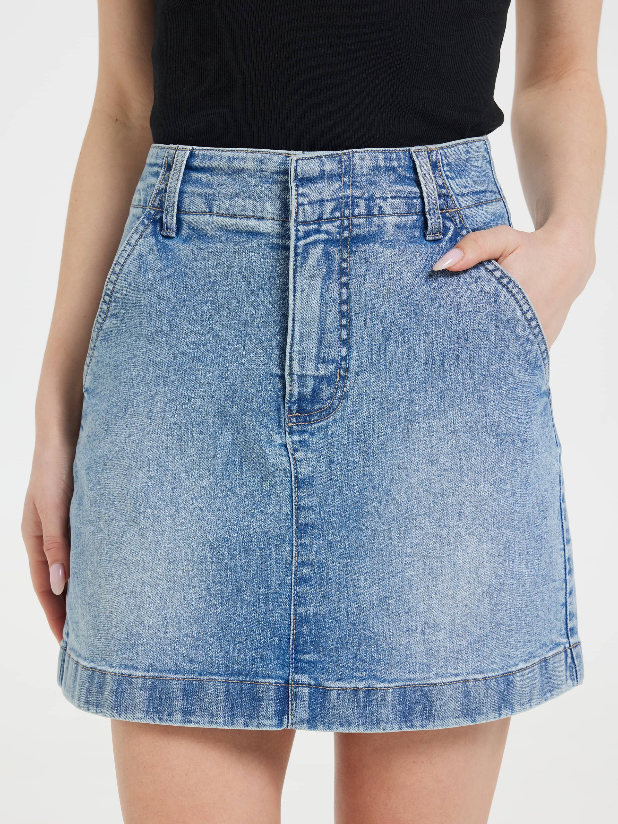 Originals Tailored Denim Skirt