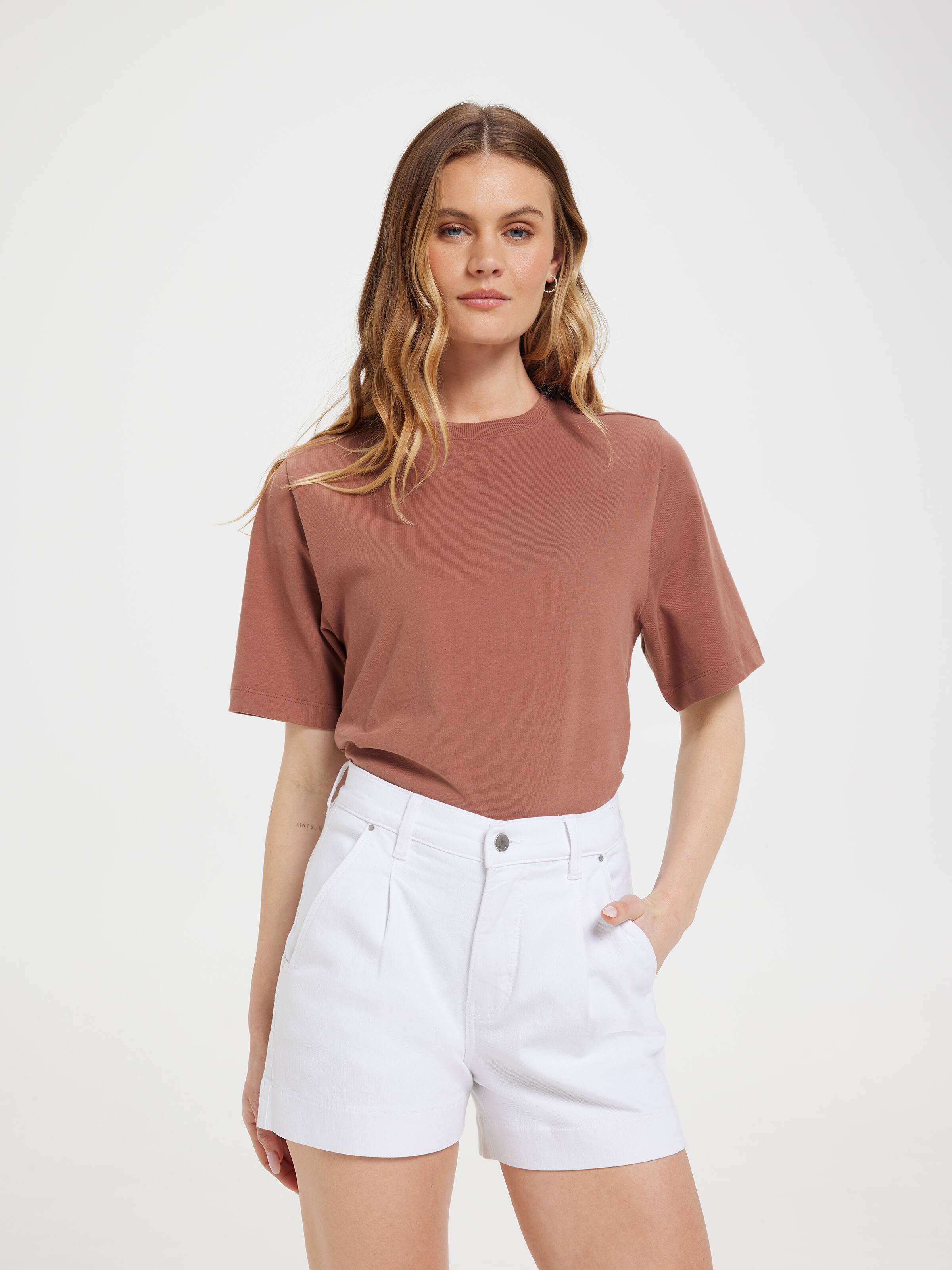Originals High Rise Pleat Front Short
