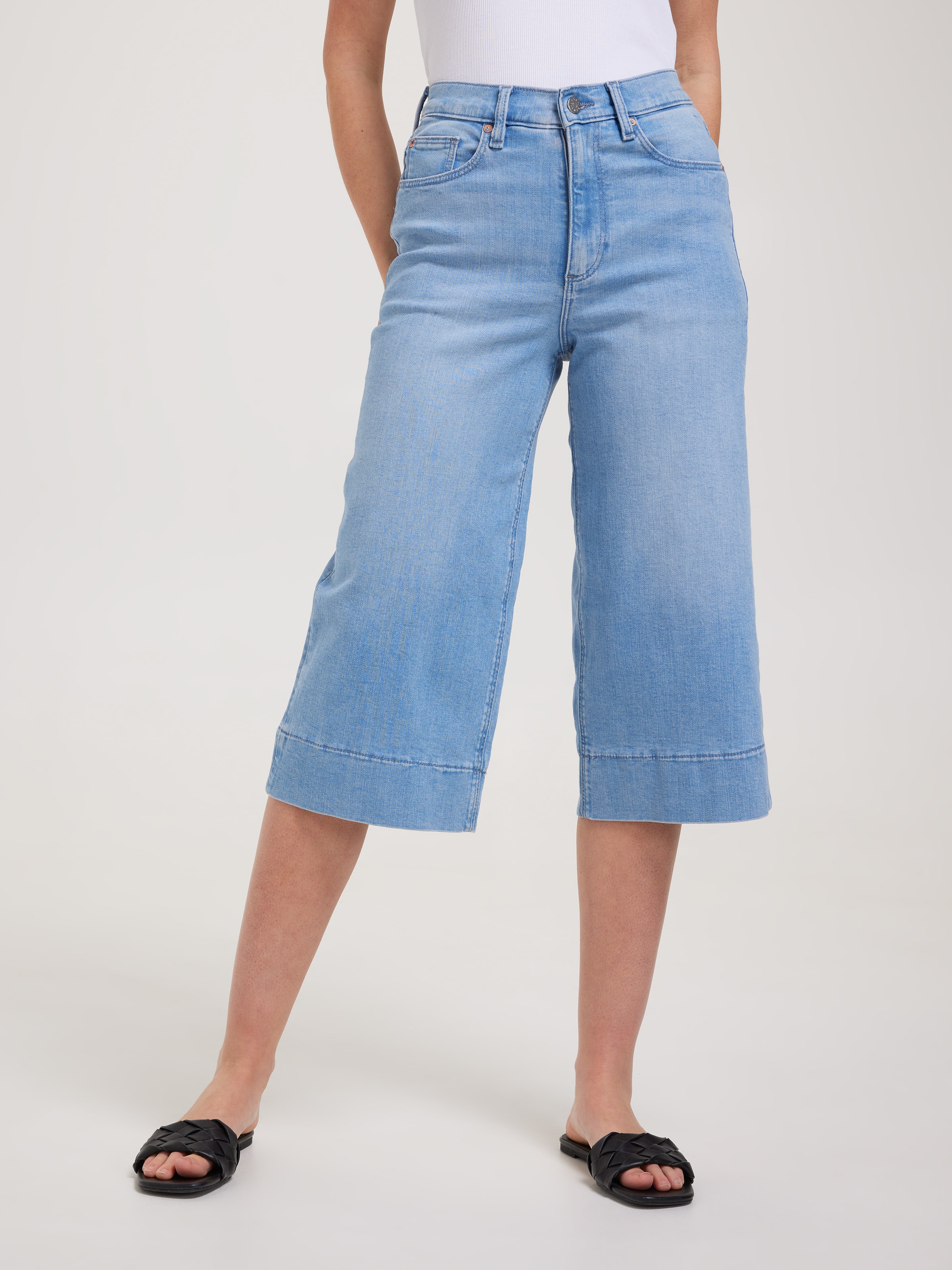 Originals High Rise Wide Leg Capri