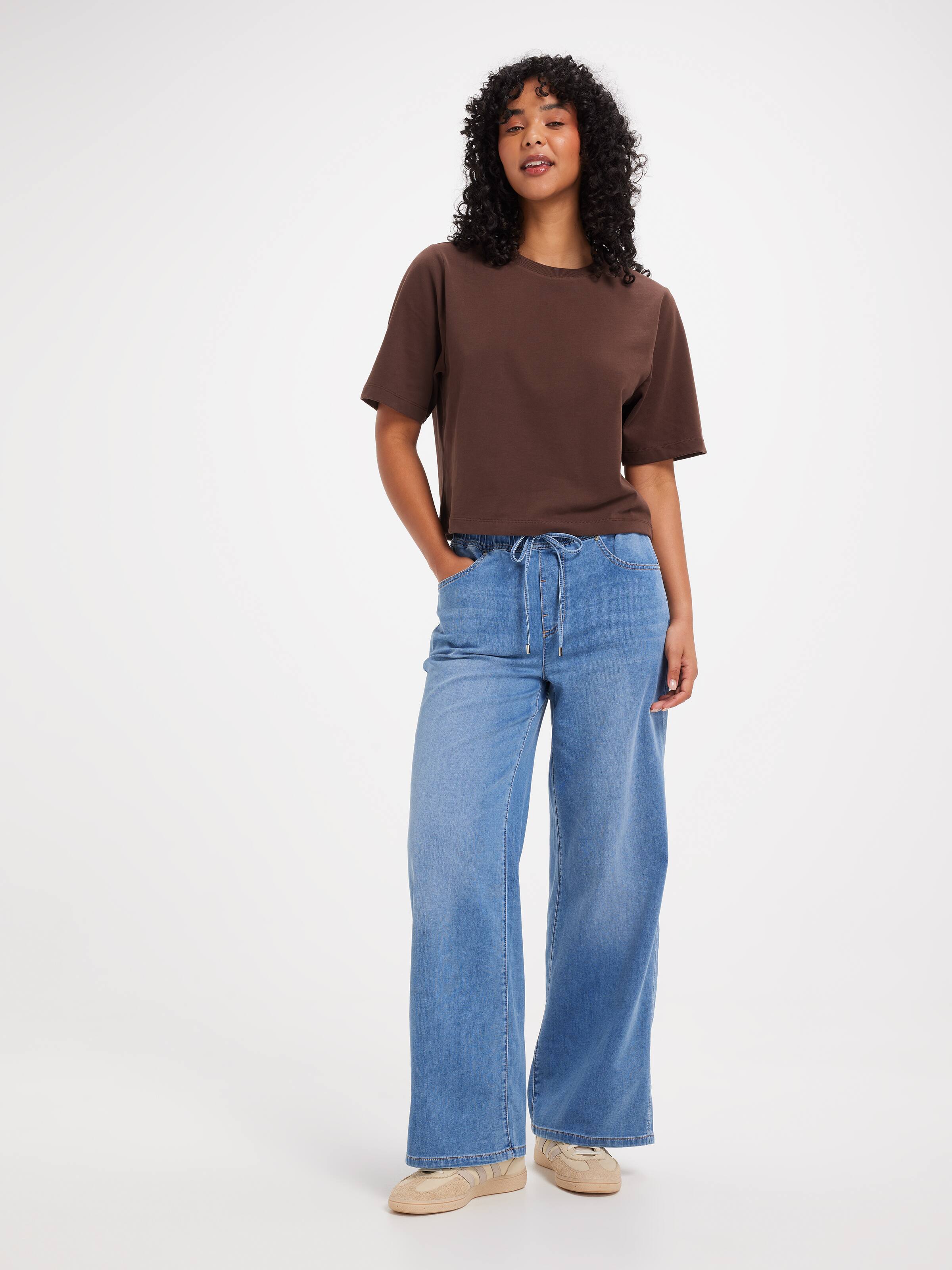 Almost Gone Just Jeans Amaze Wide Leg Jogger