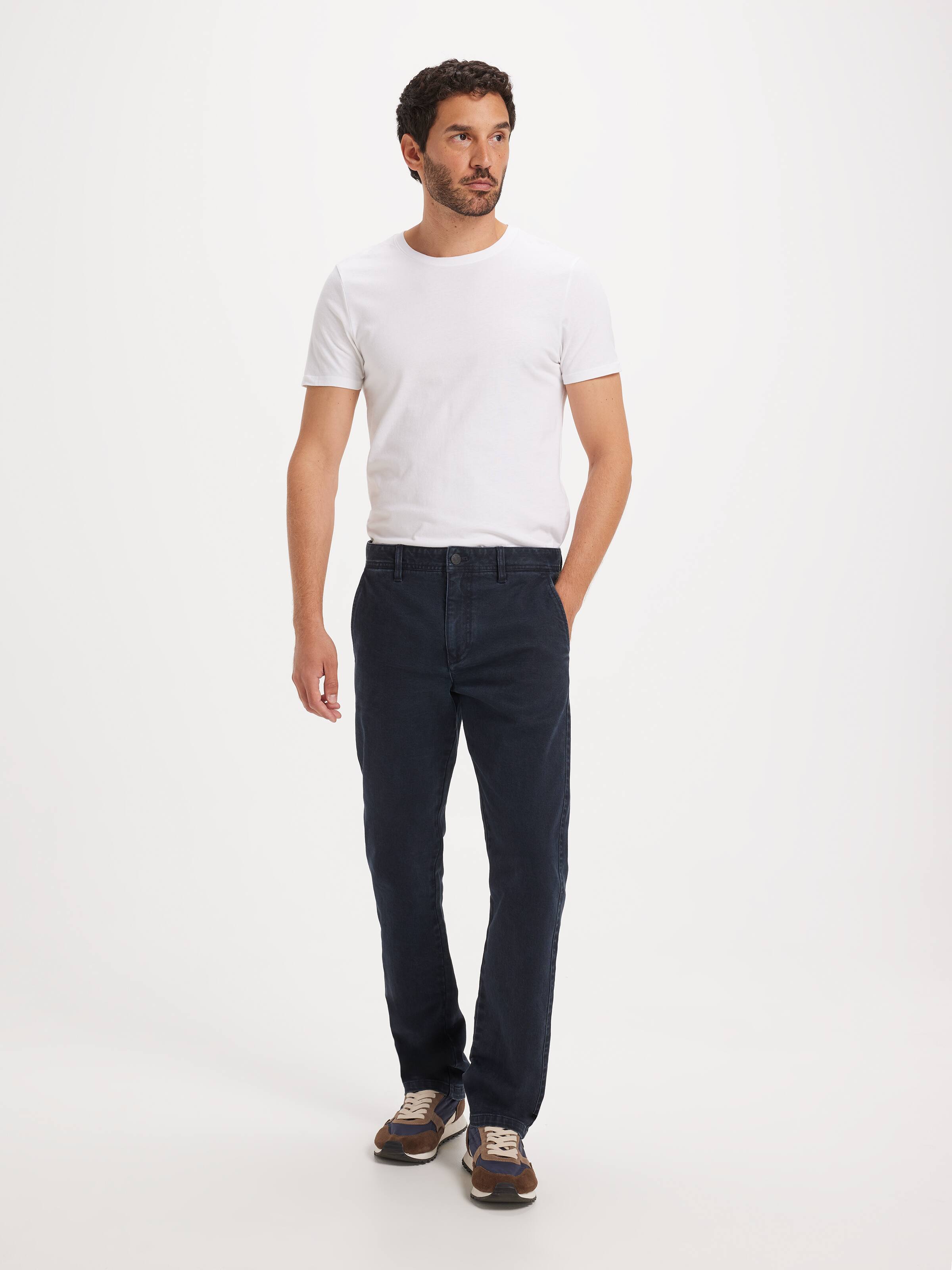 Relaxed Slim Denim Chino