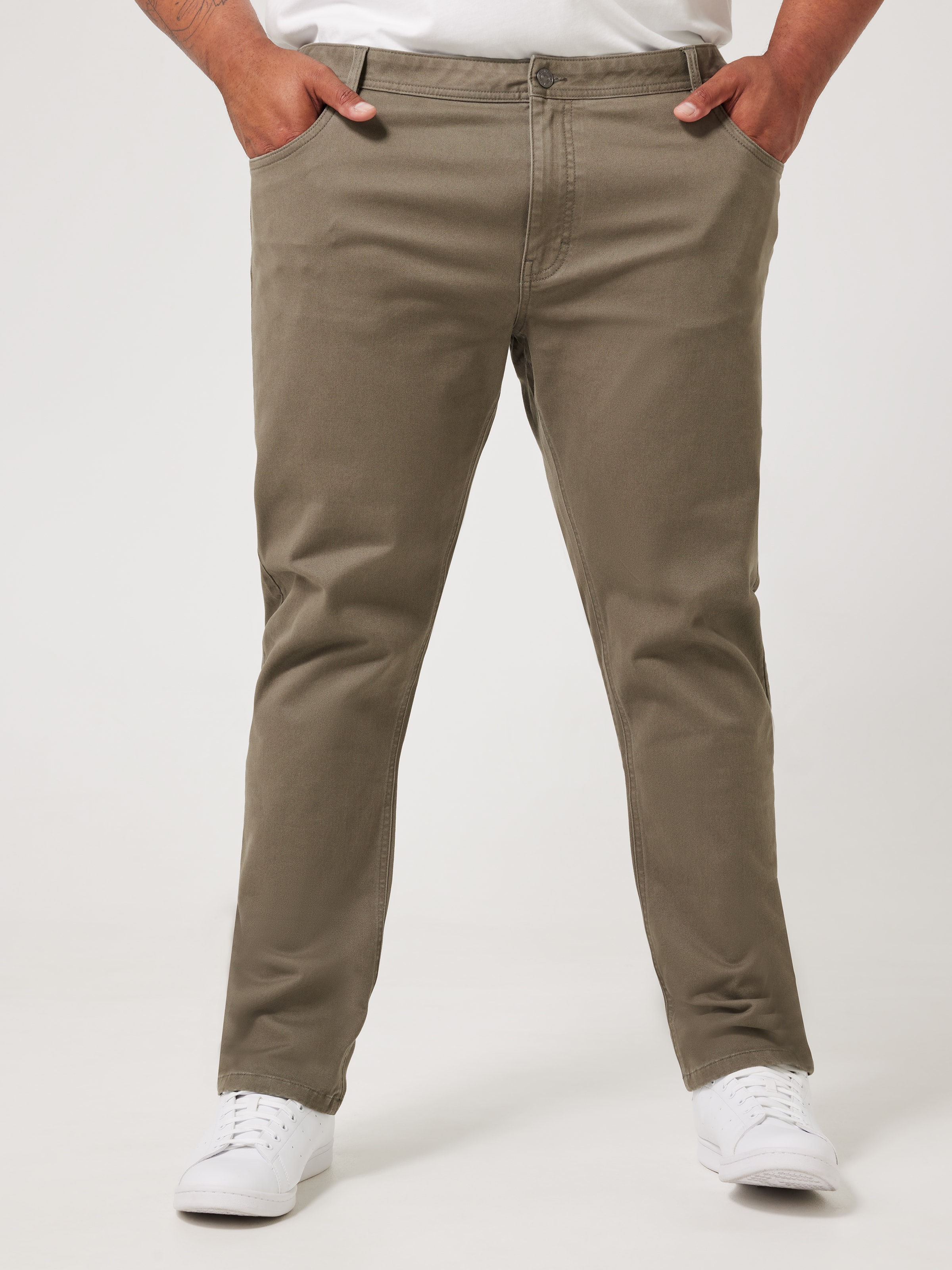 Extended Slim Tapered 5 Pocket Chino Pant