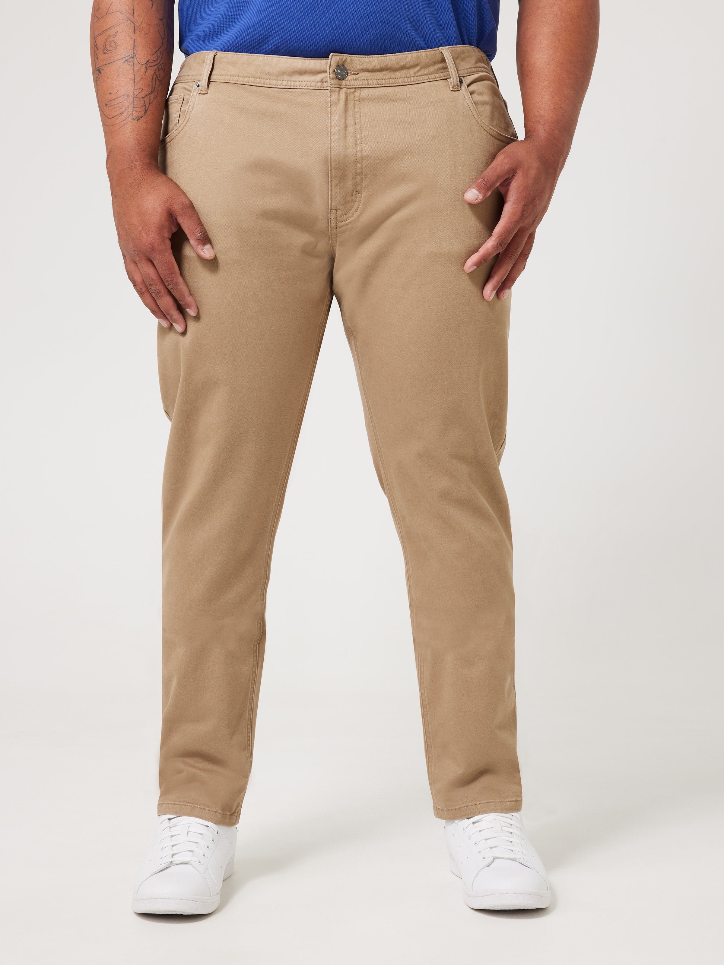 Extended Slim Tapered 5 Pocket Chino Pant