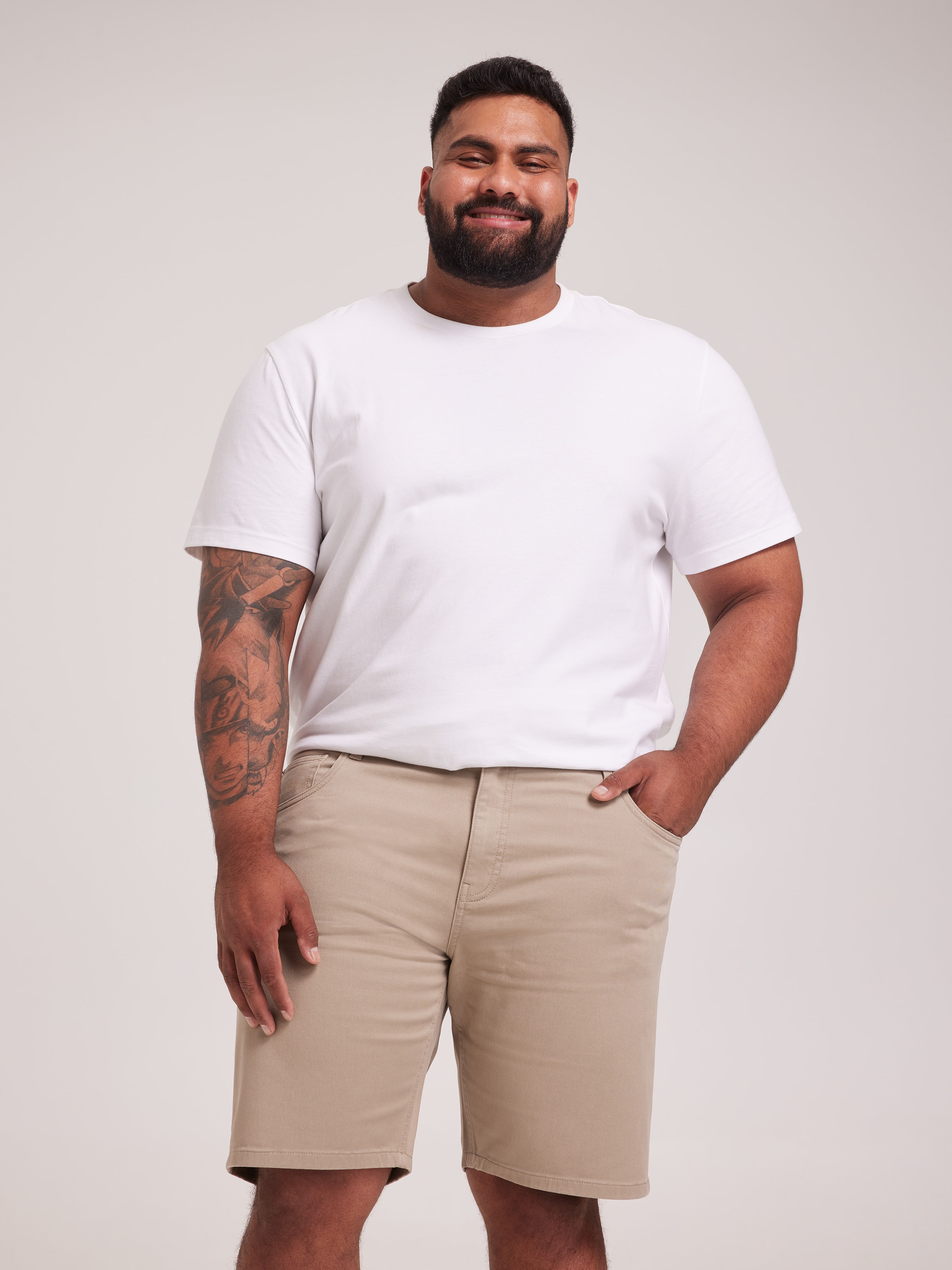 Extended Slim 5 Pocket Short