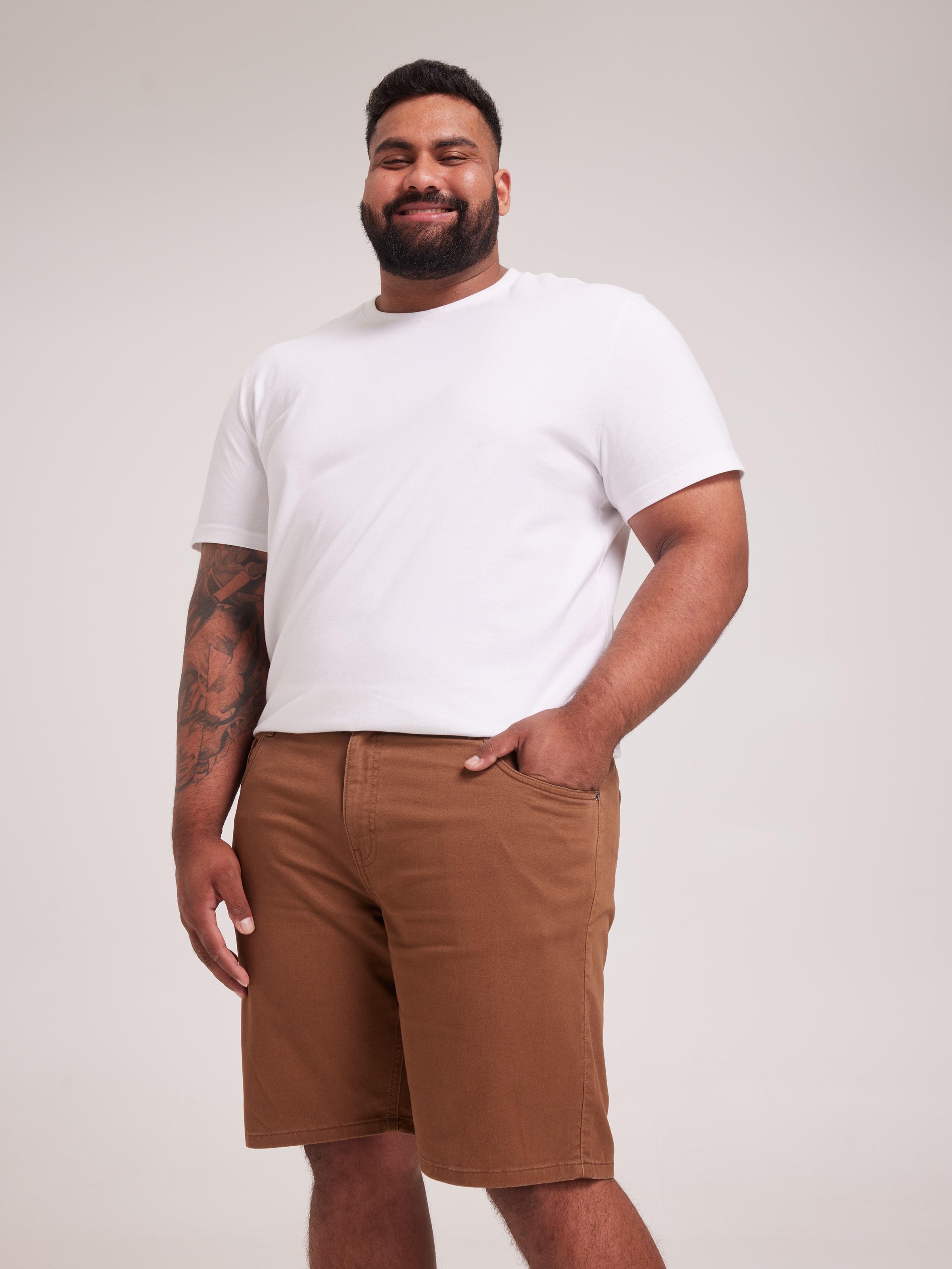 Extended Slim 5 Pocket Short