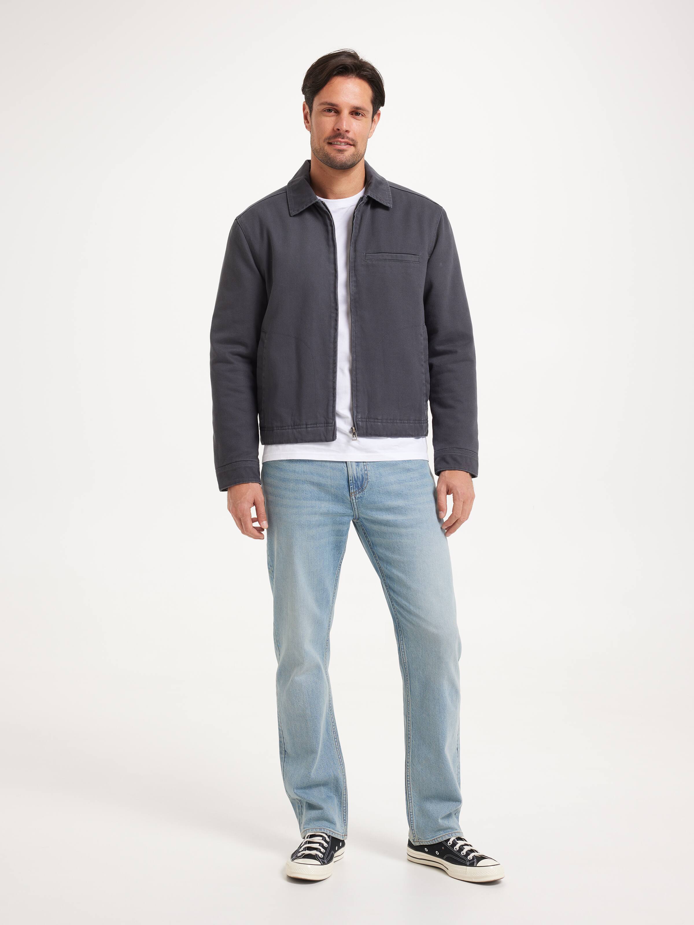 Lewis Cotton Crop Jacket