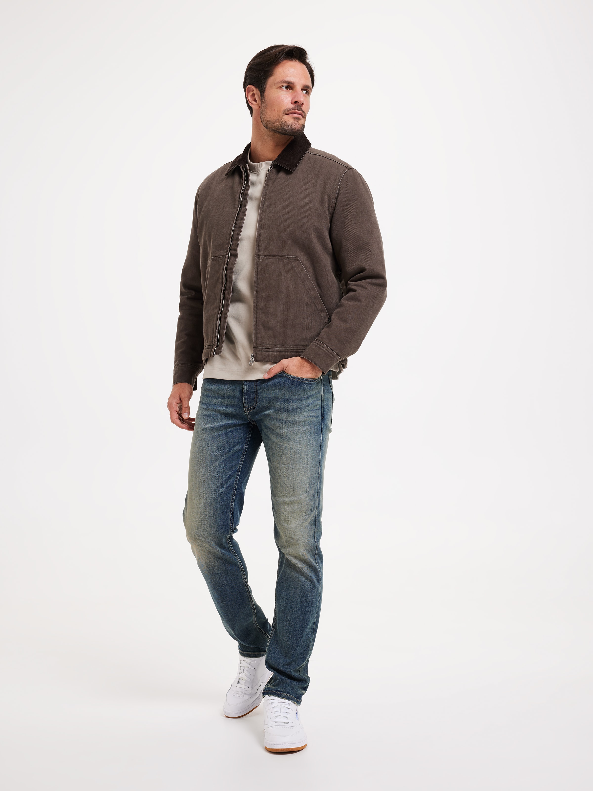 Jett Cotton Cropped Jacket