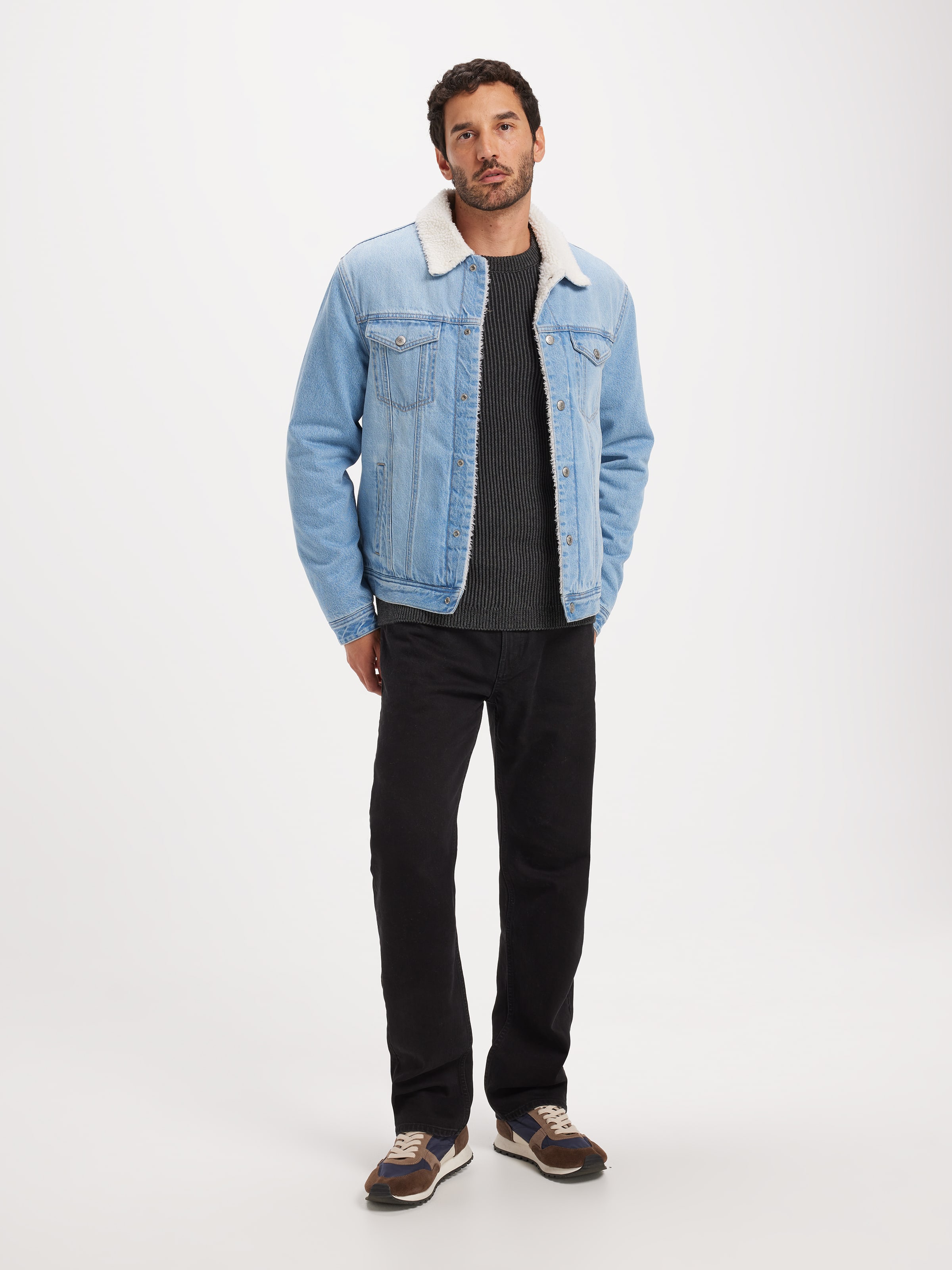 Vance Sherpa Denim Jacket