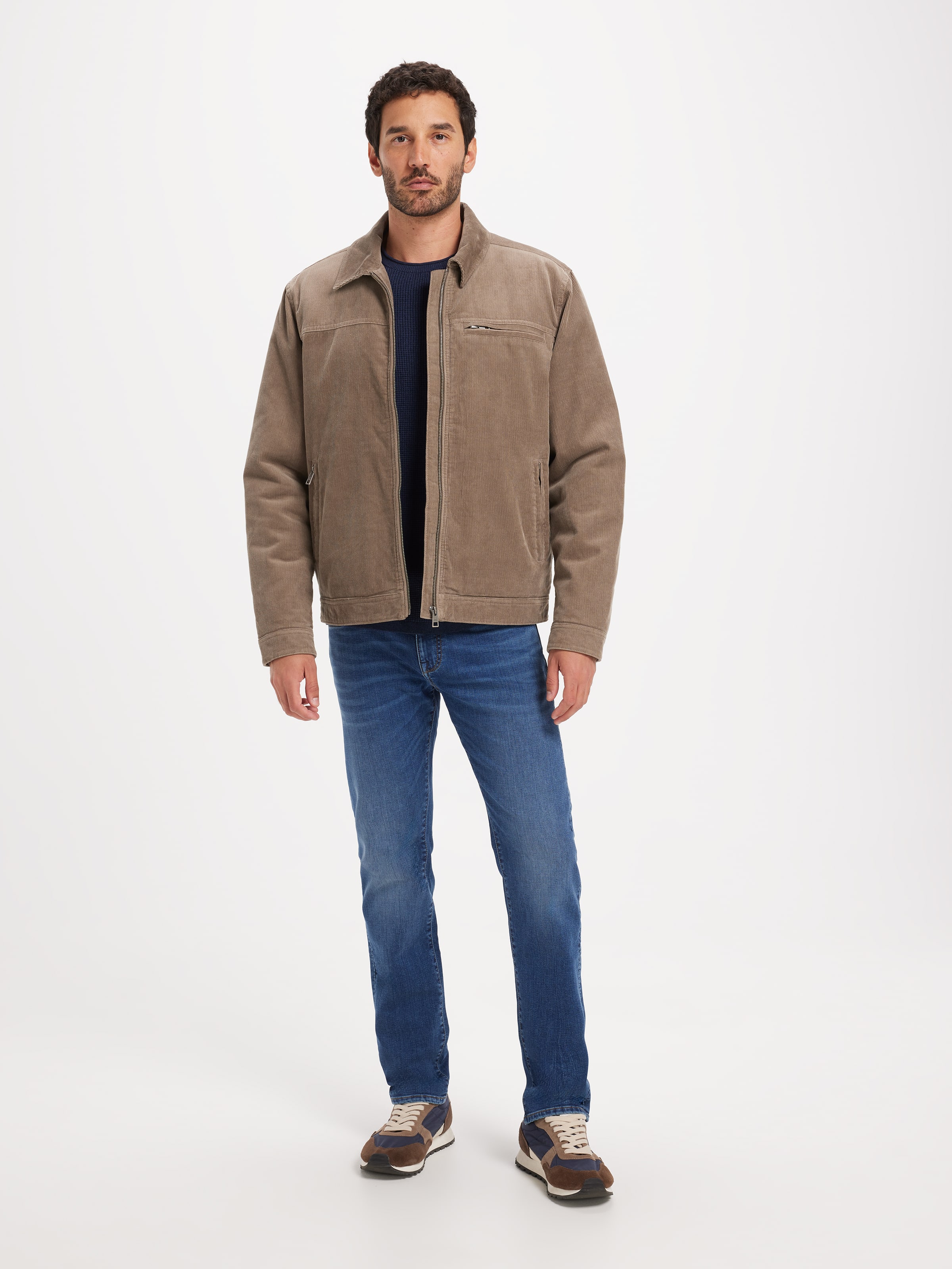 Corbin Cord Zip Jacket