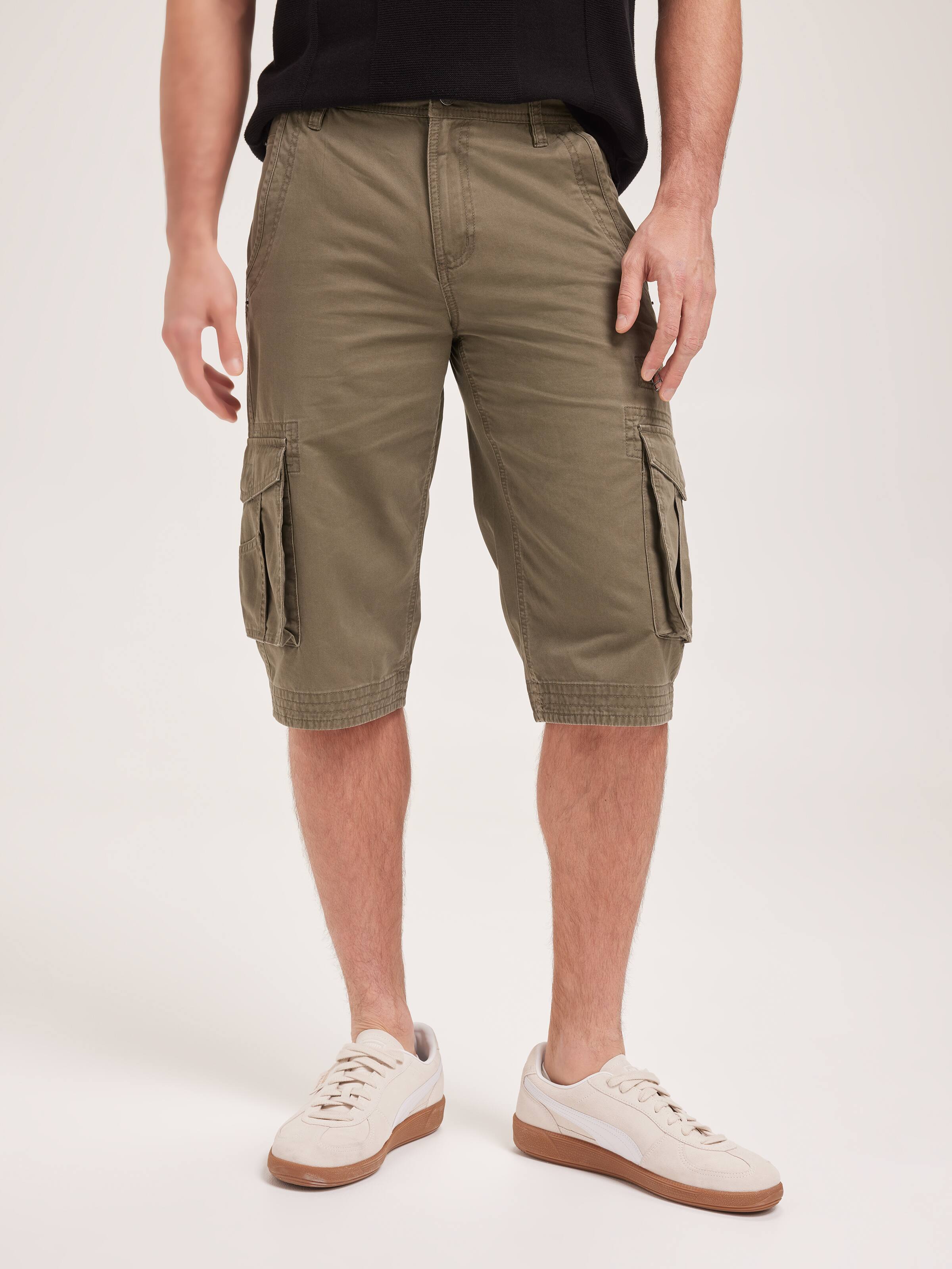 9 Pocket Utility Long Cargo Short
