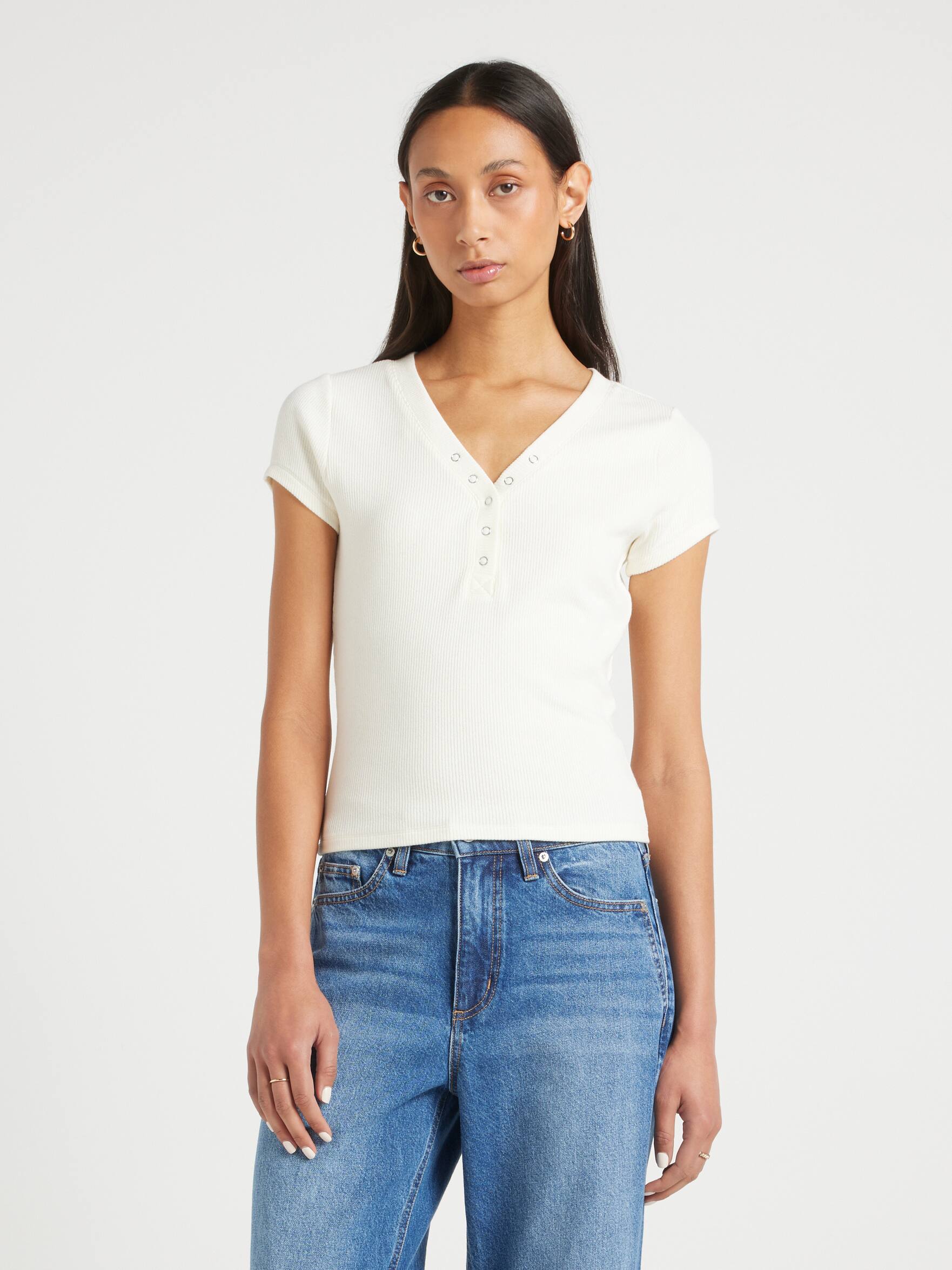 Henley Short Sleeve Tee