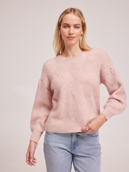 Lucille Diamond Detail Pullover
