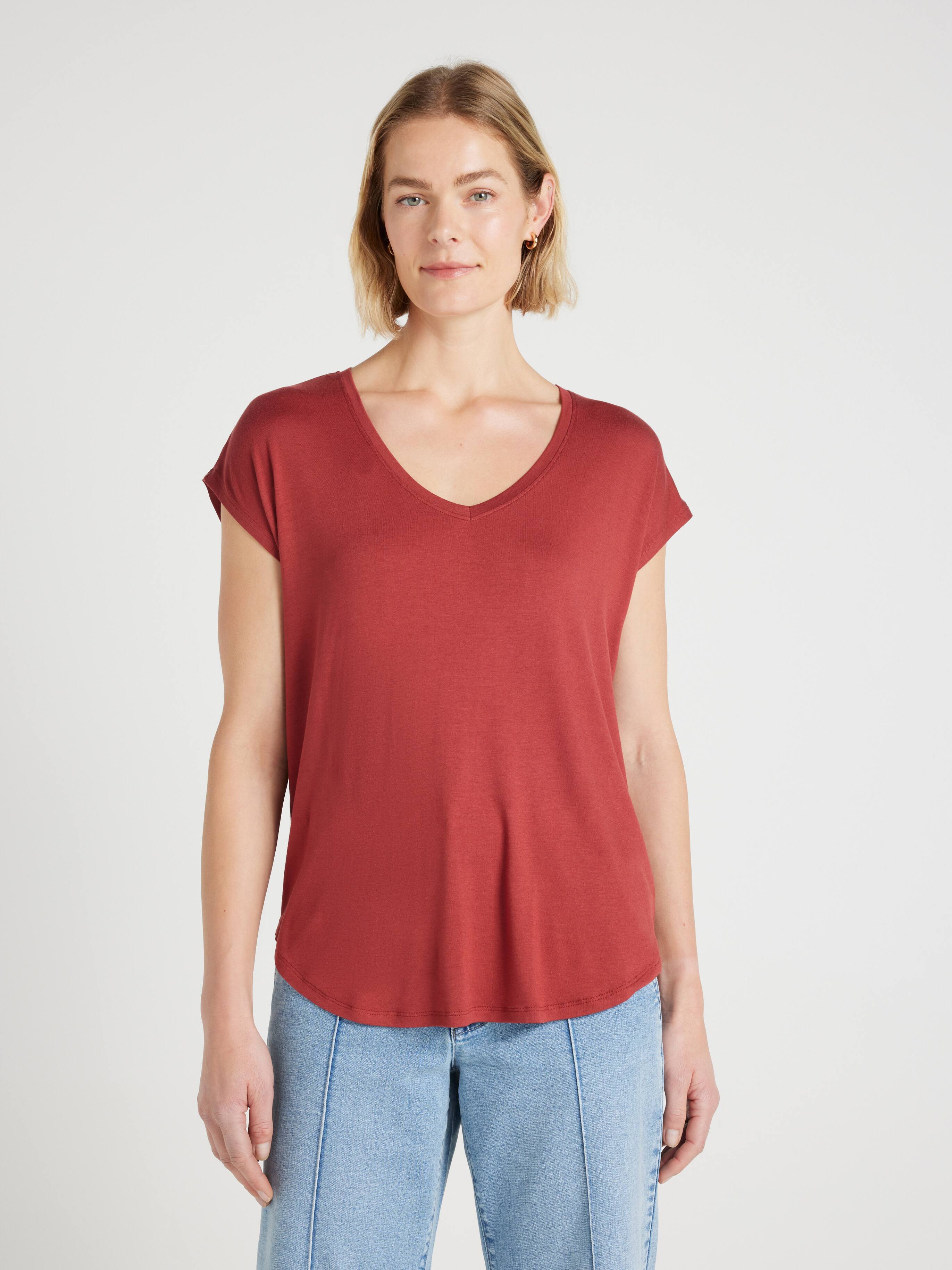 Luxe V Neck Tee