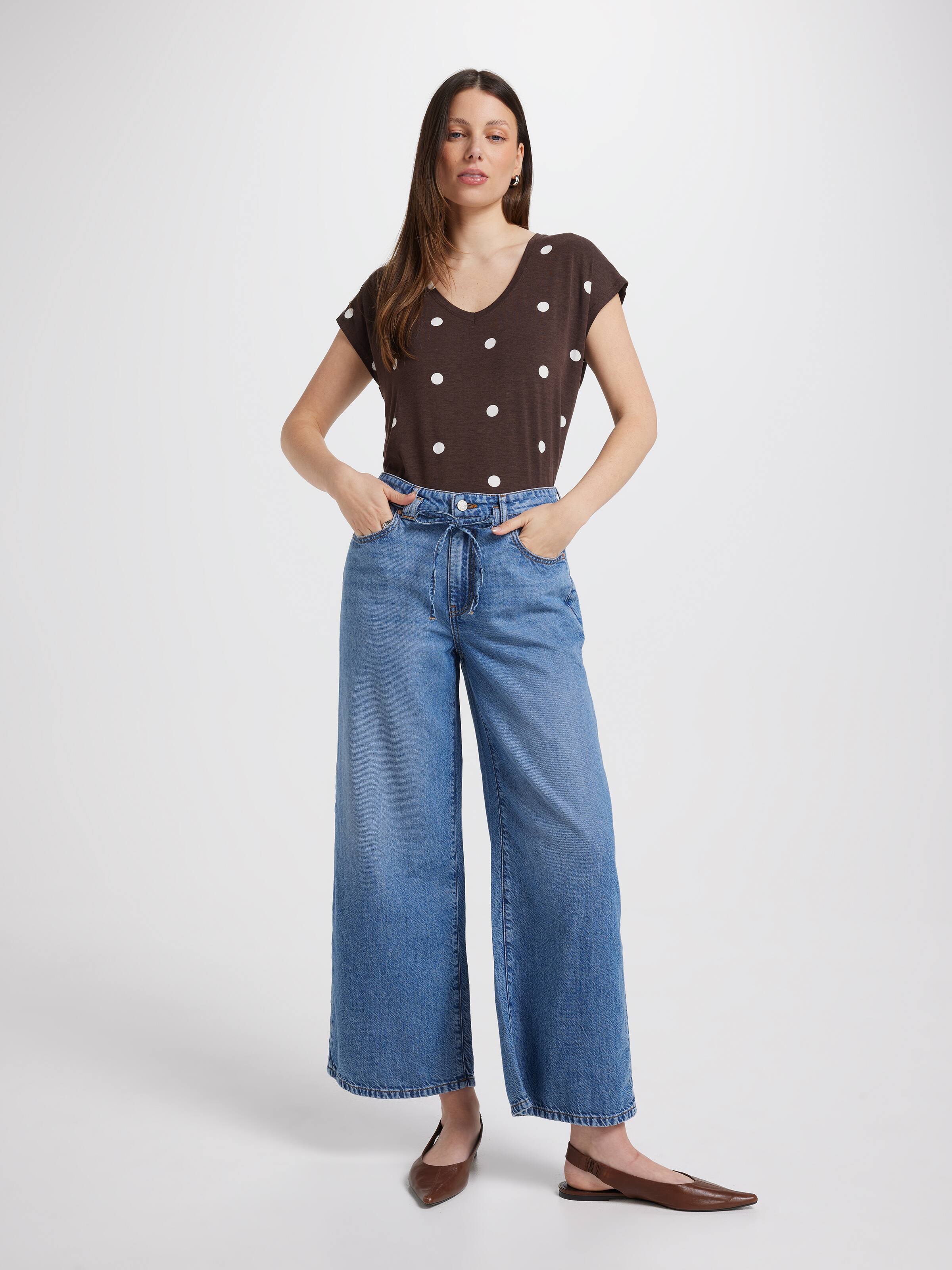 Luxe V Neck Tee