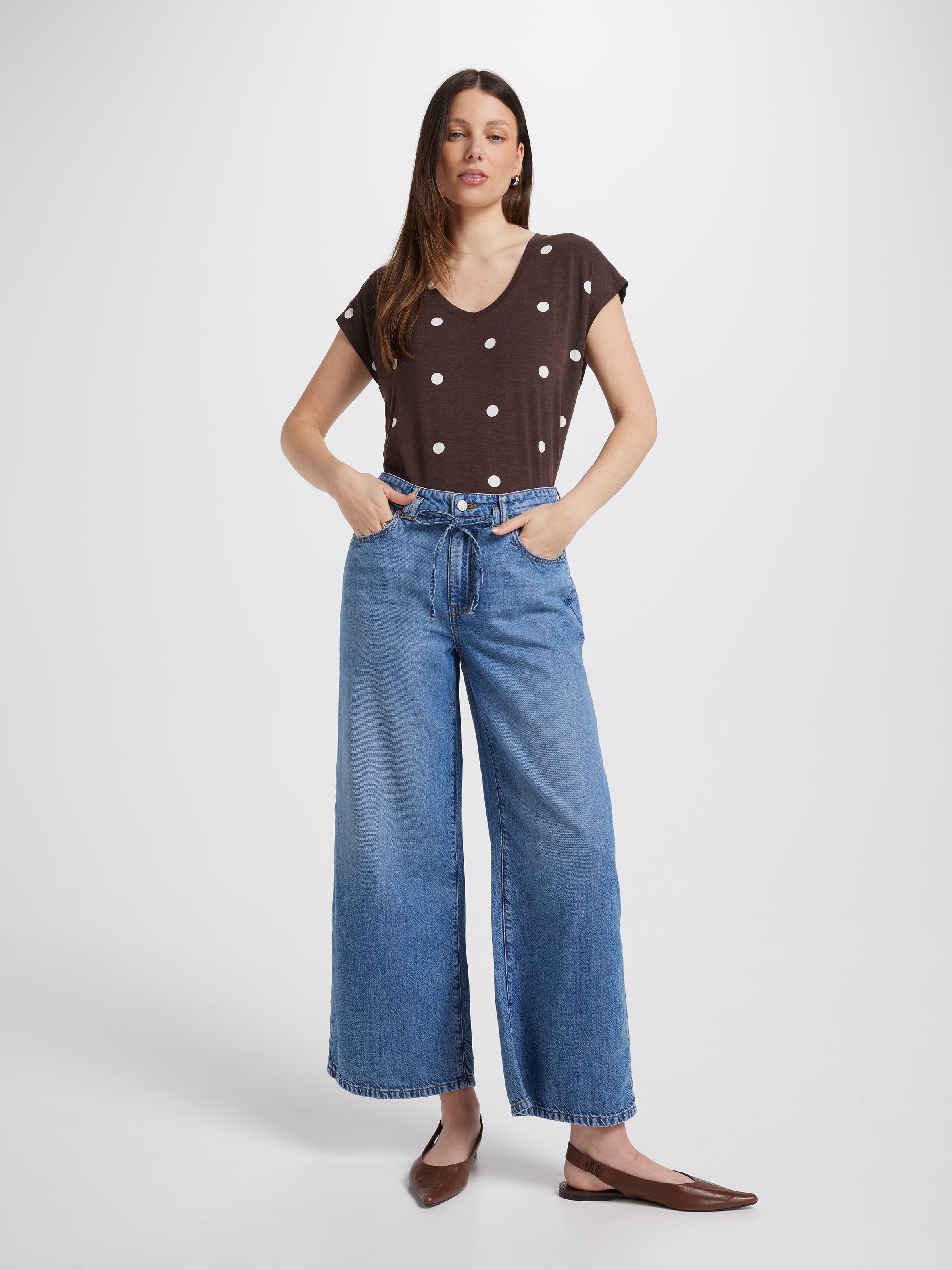 Luxe V Neck Tee