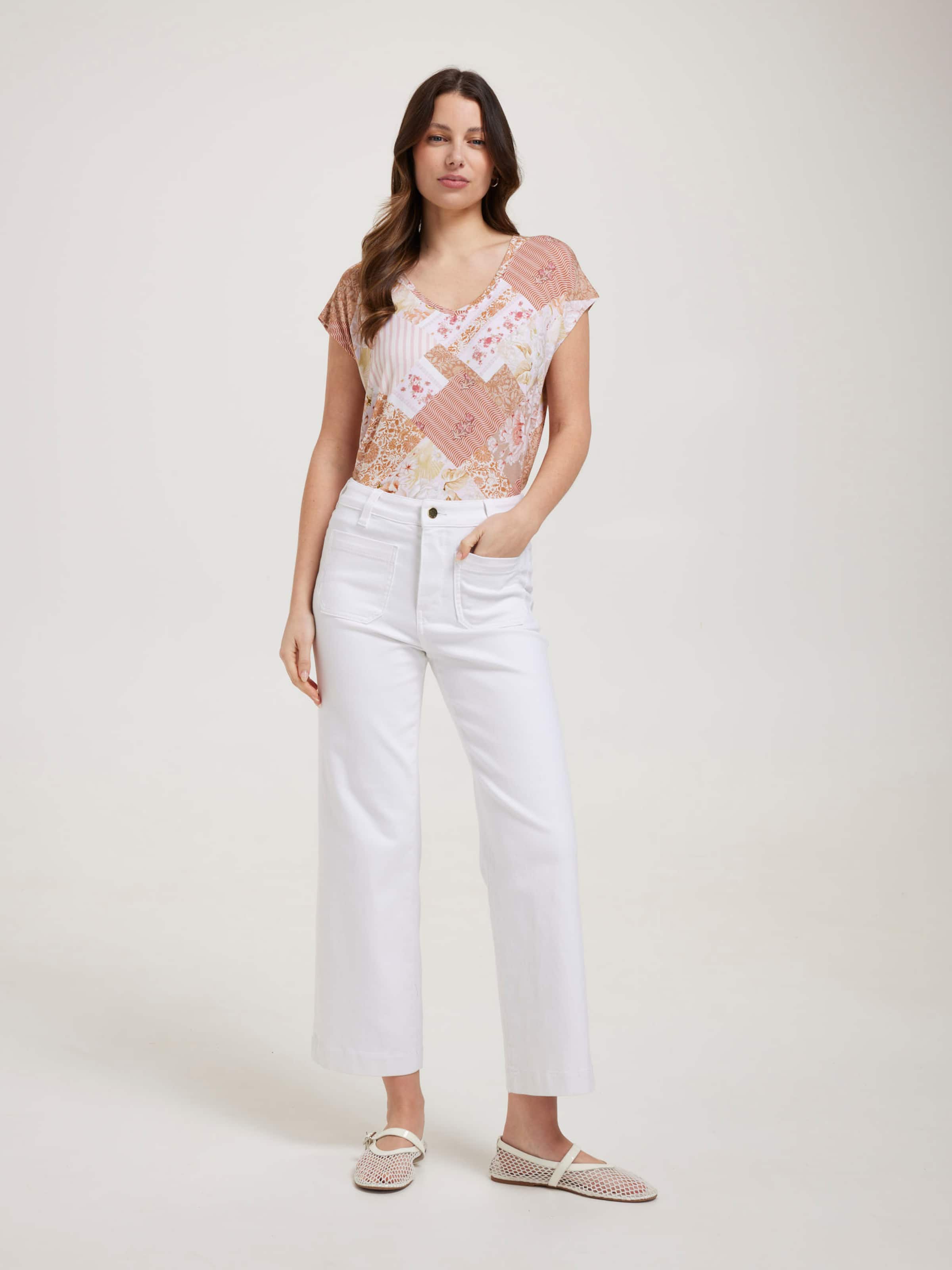 Luxe V Neck Tee