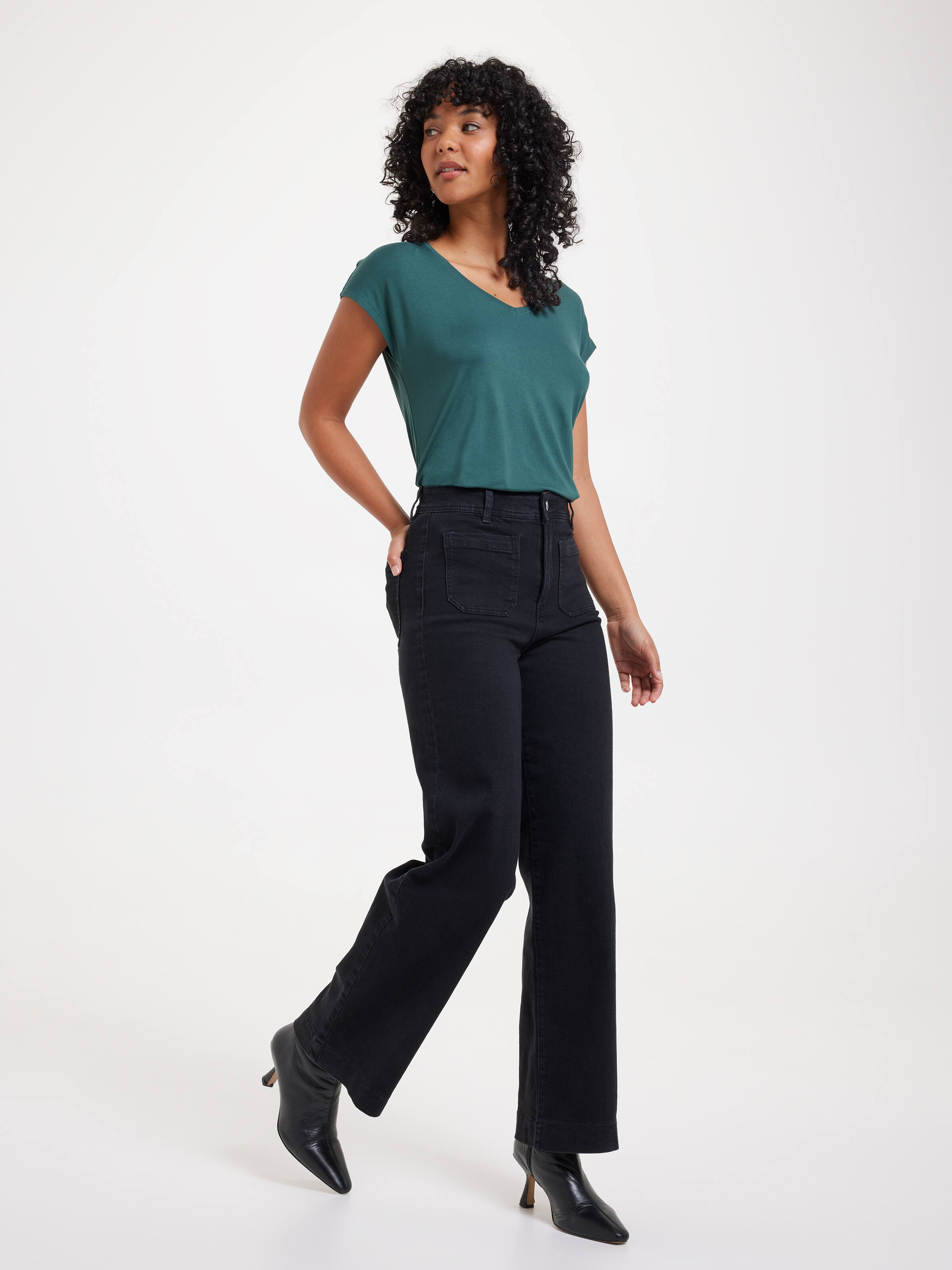 Luxe V Neck Tee