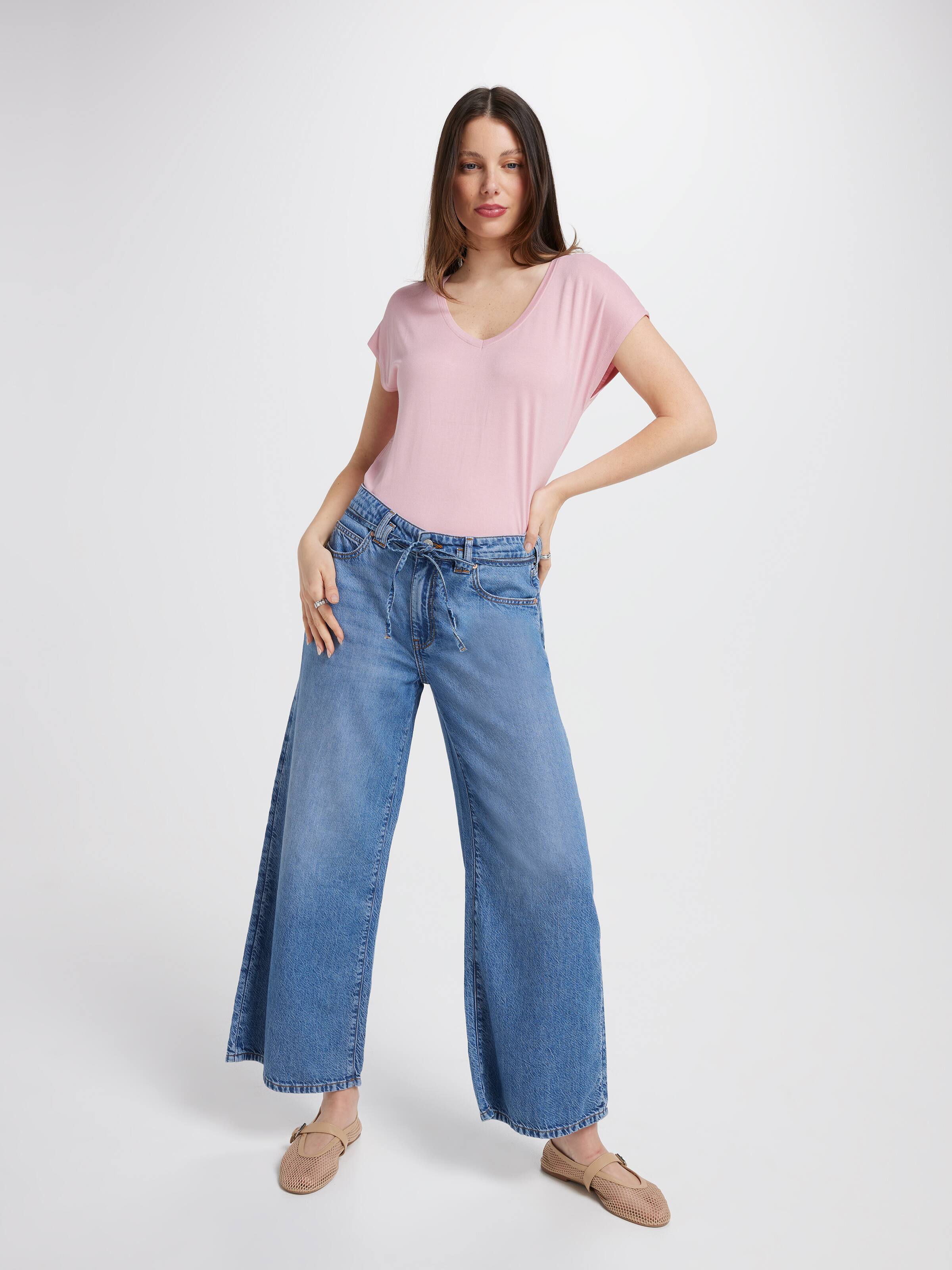 Luxe V Neck Tee