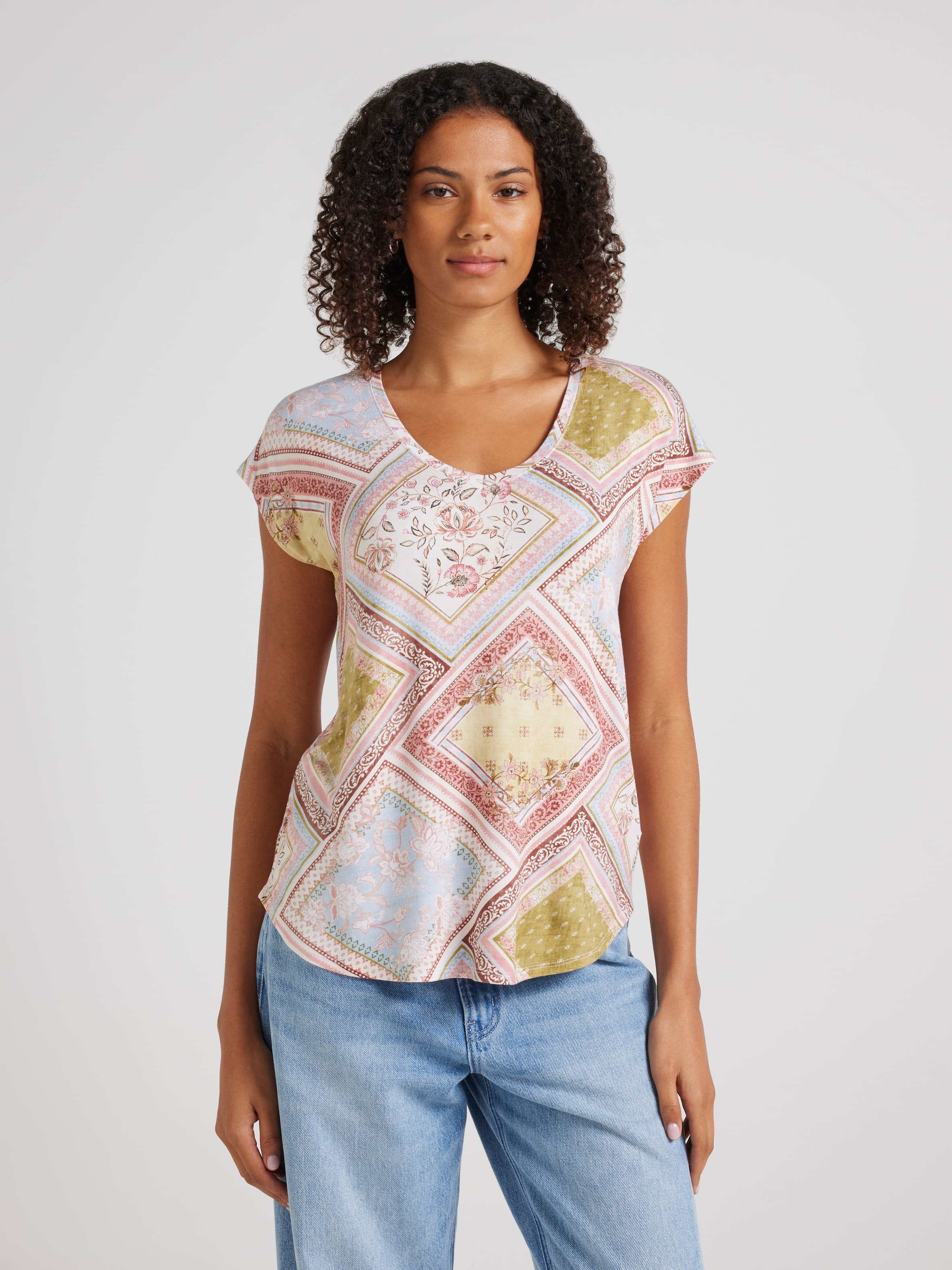 The Luxe V Neck Tee