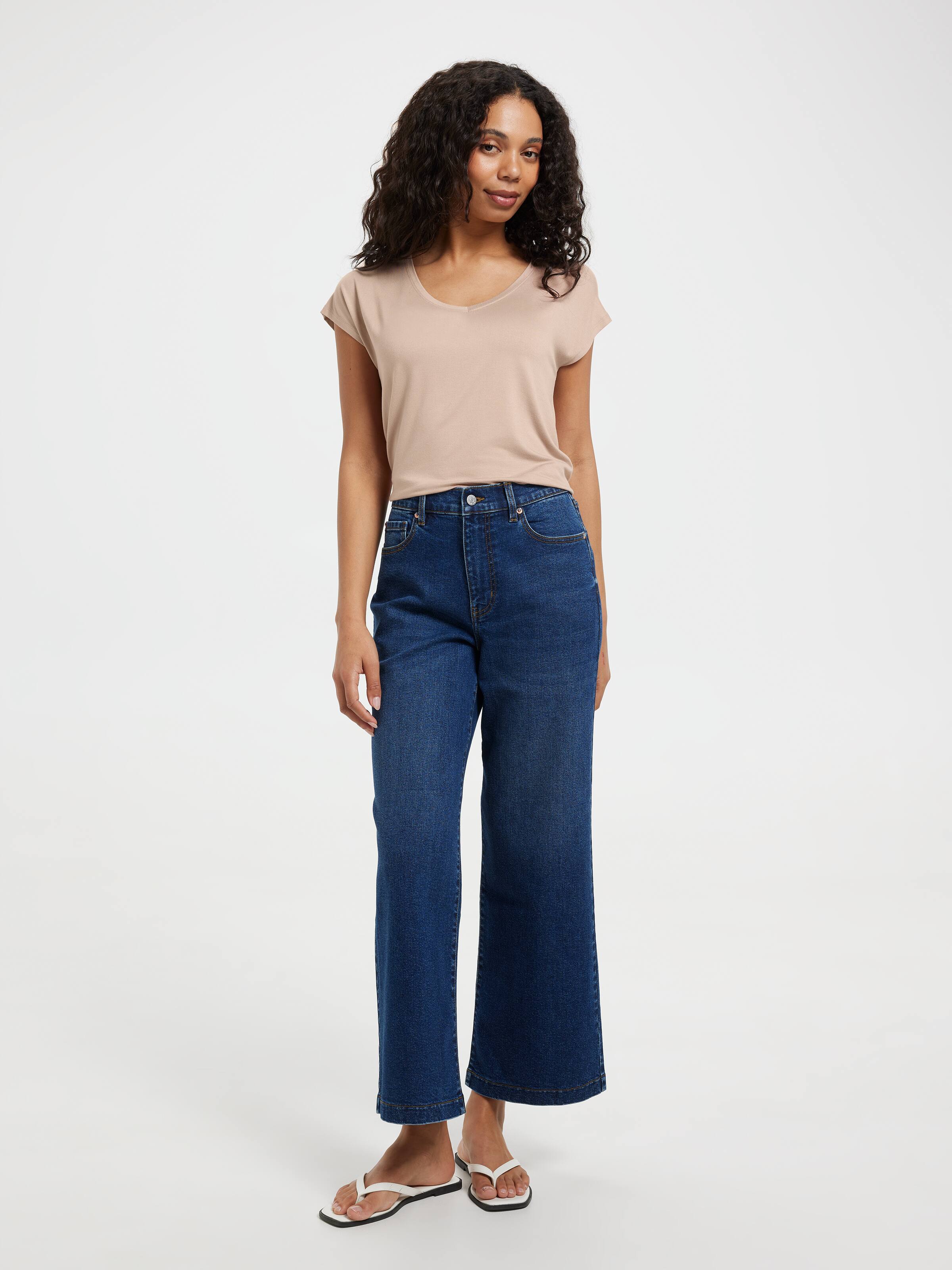 Luxe V Neck Tee