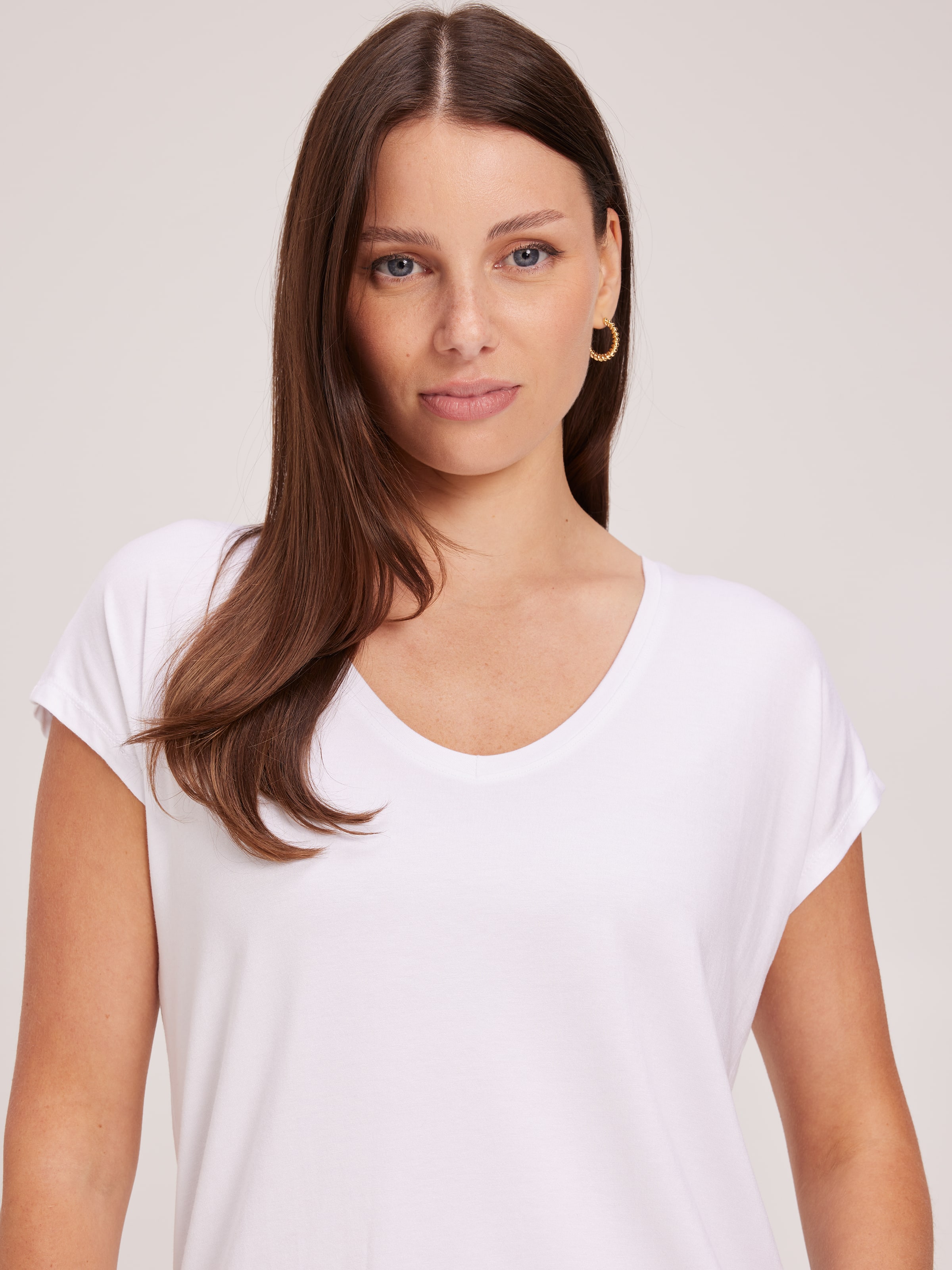 Luxe V Neck Tee