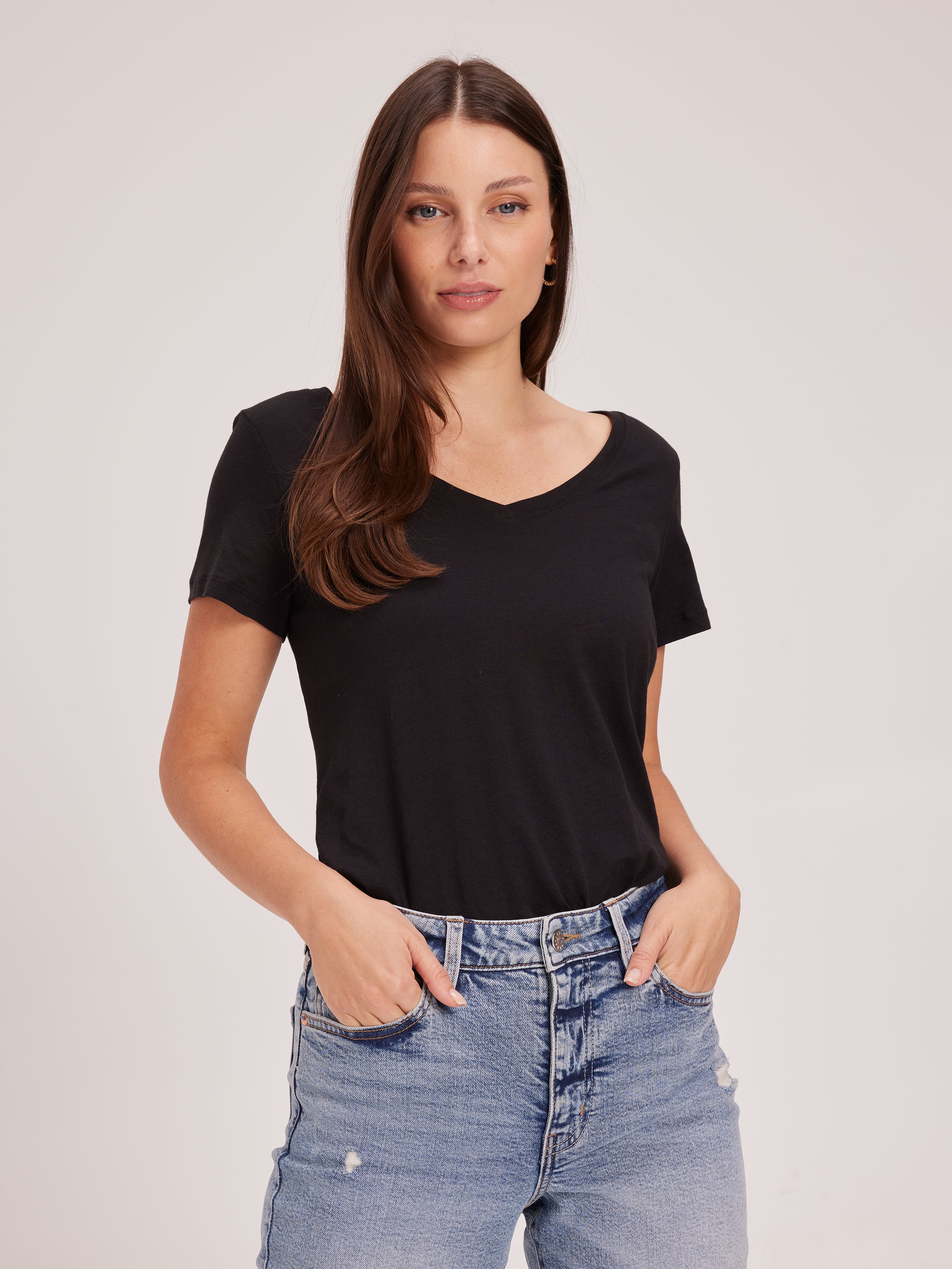 Perfect V Neck Boyfriend Tee