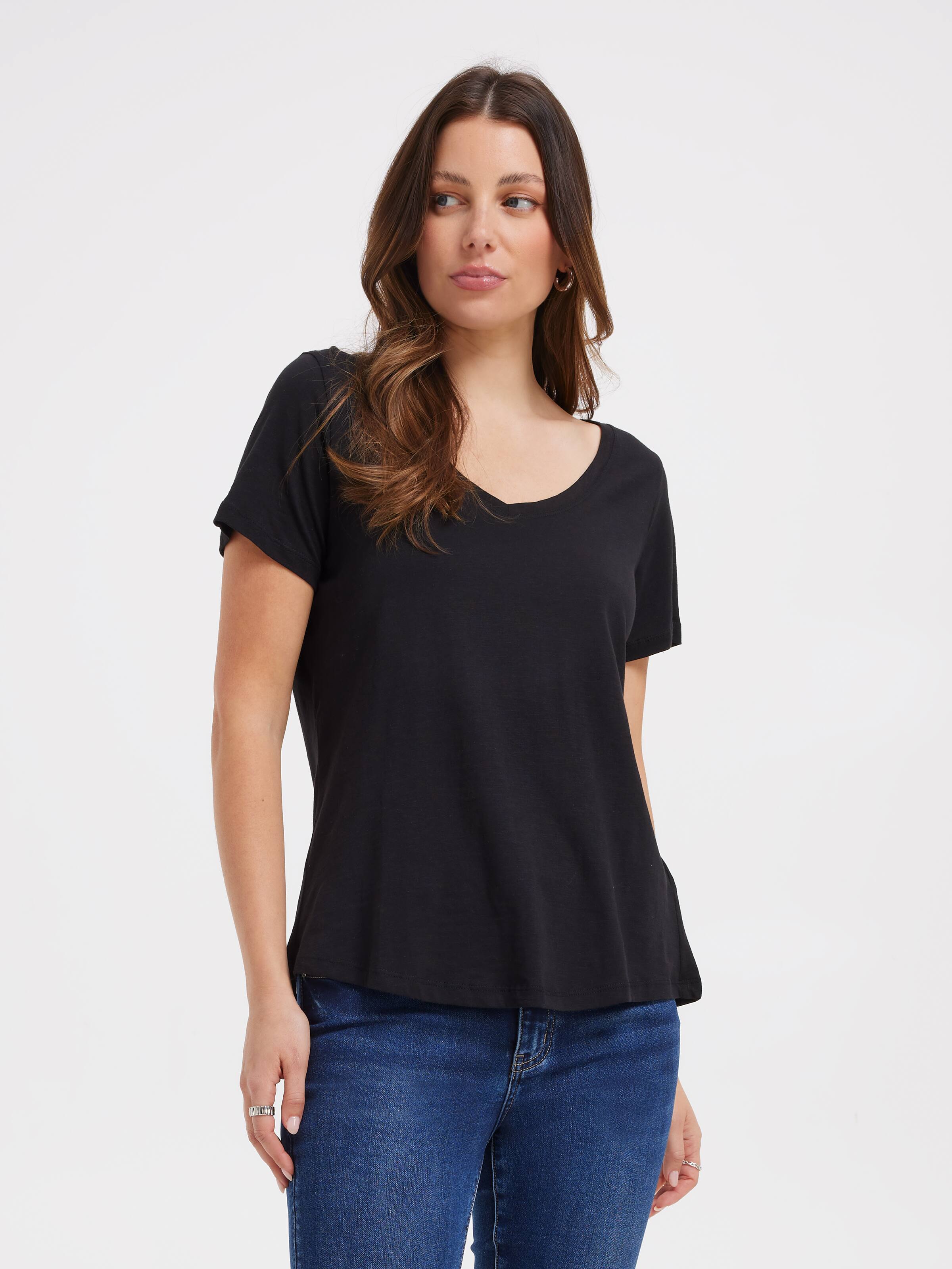 Perfect V Neck Boyfriend Tee