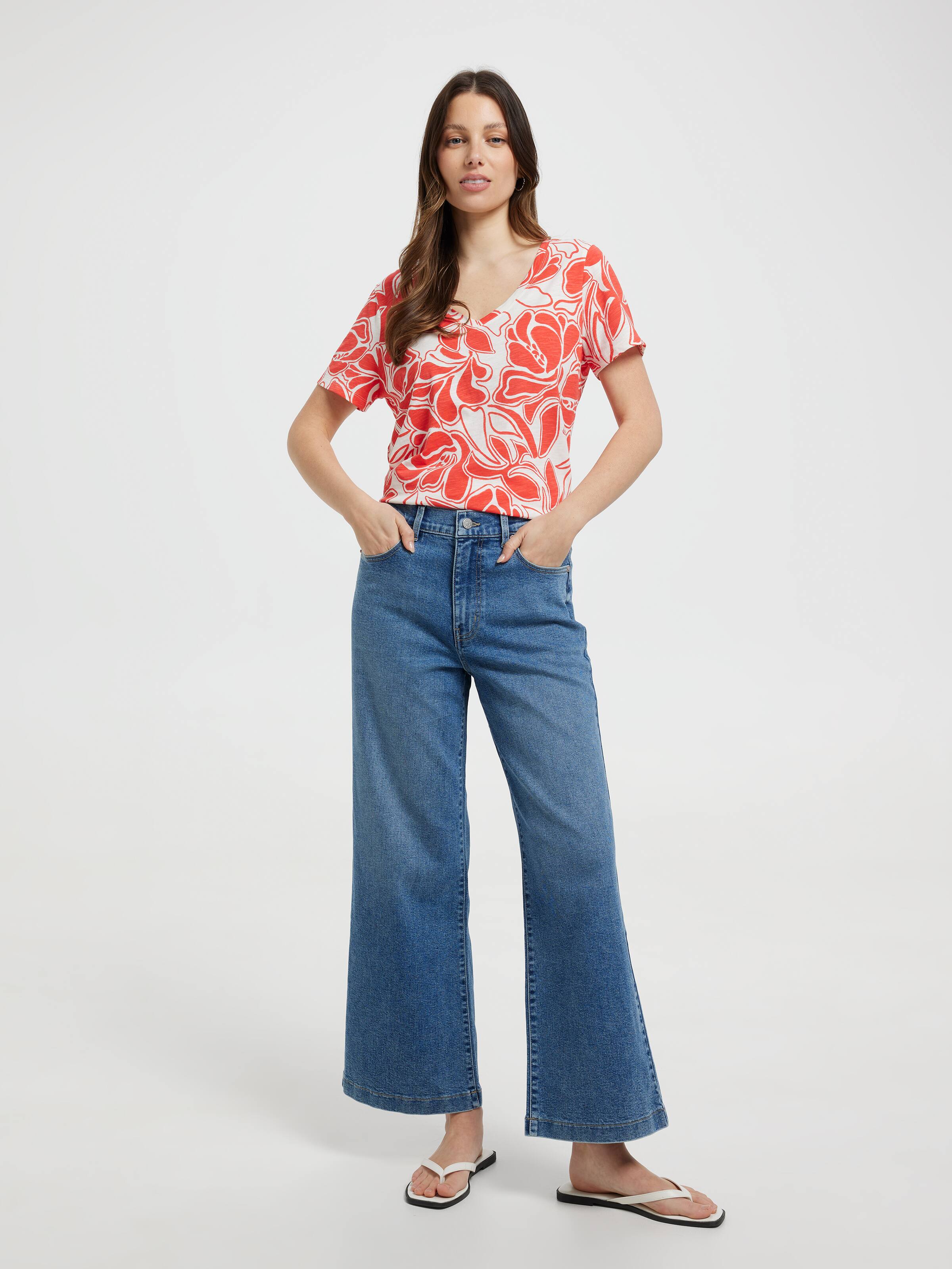 Perfect V Neck Boyfriend Tee