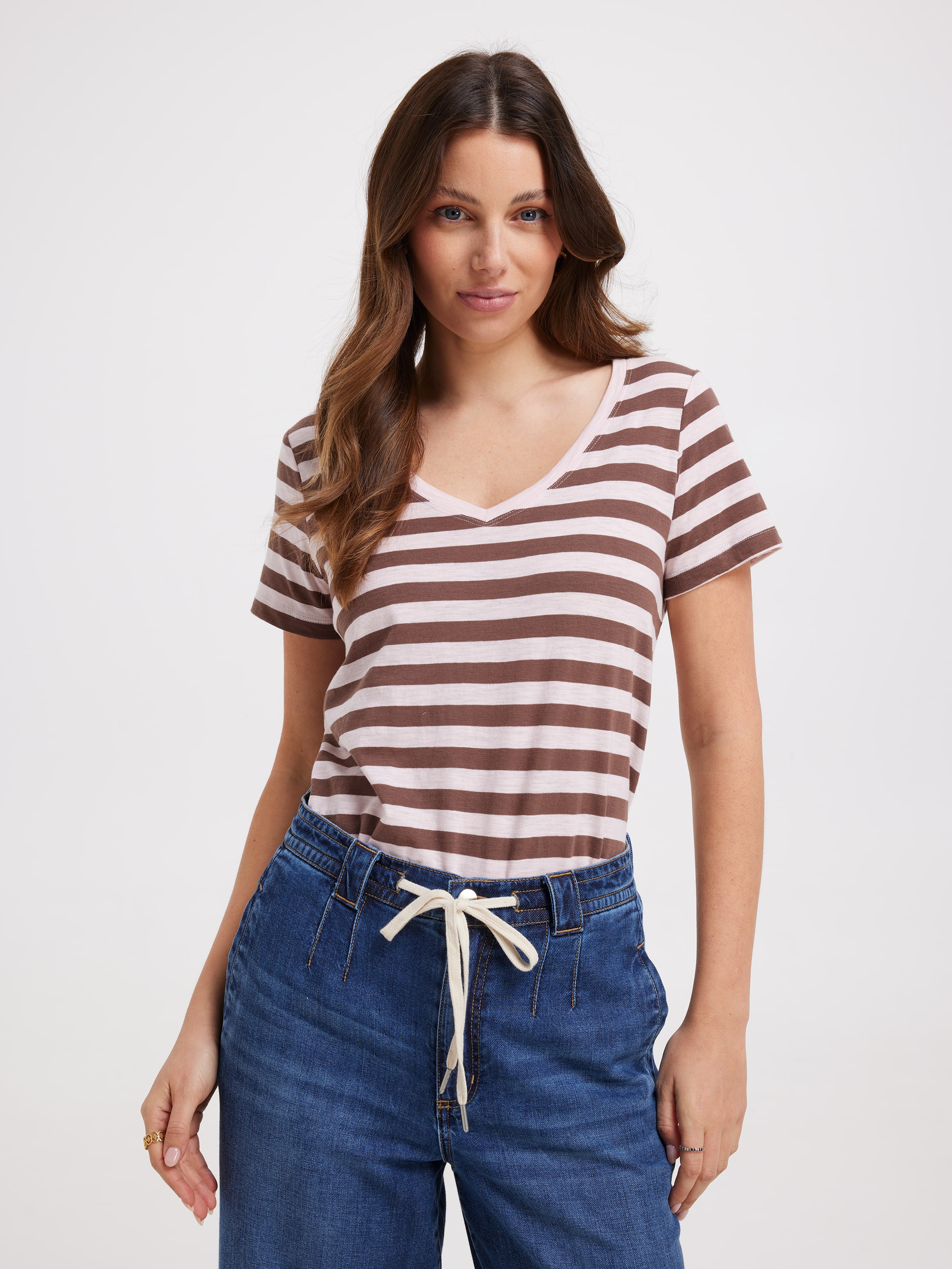 Perfect V Neck Boyfriend Tee