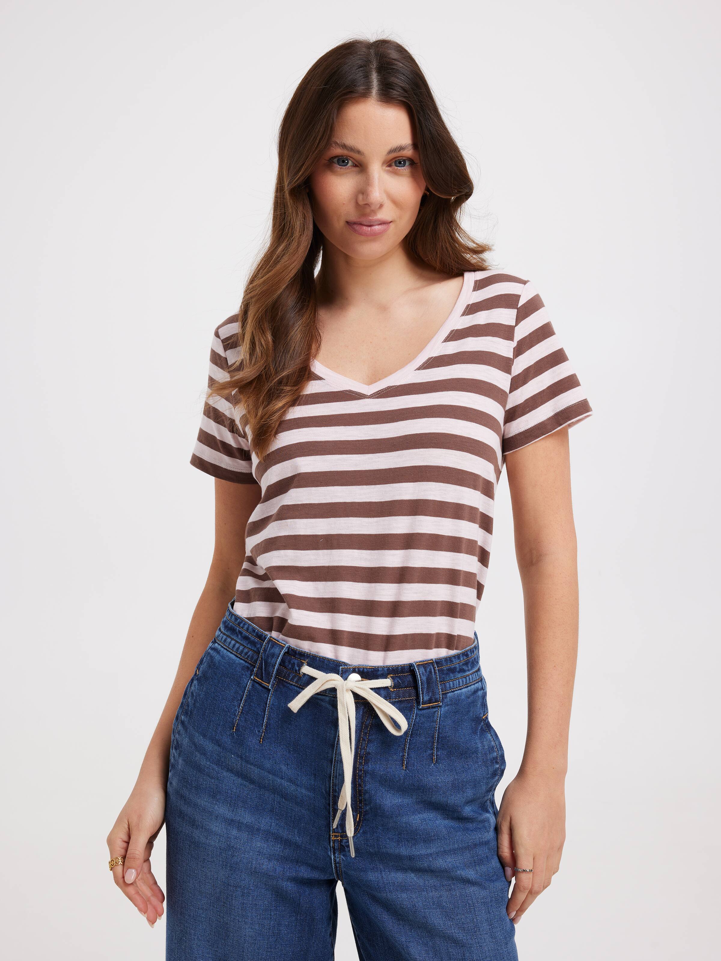 Perfect V Neck Boyfriend Tee