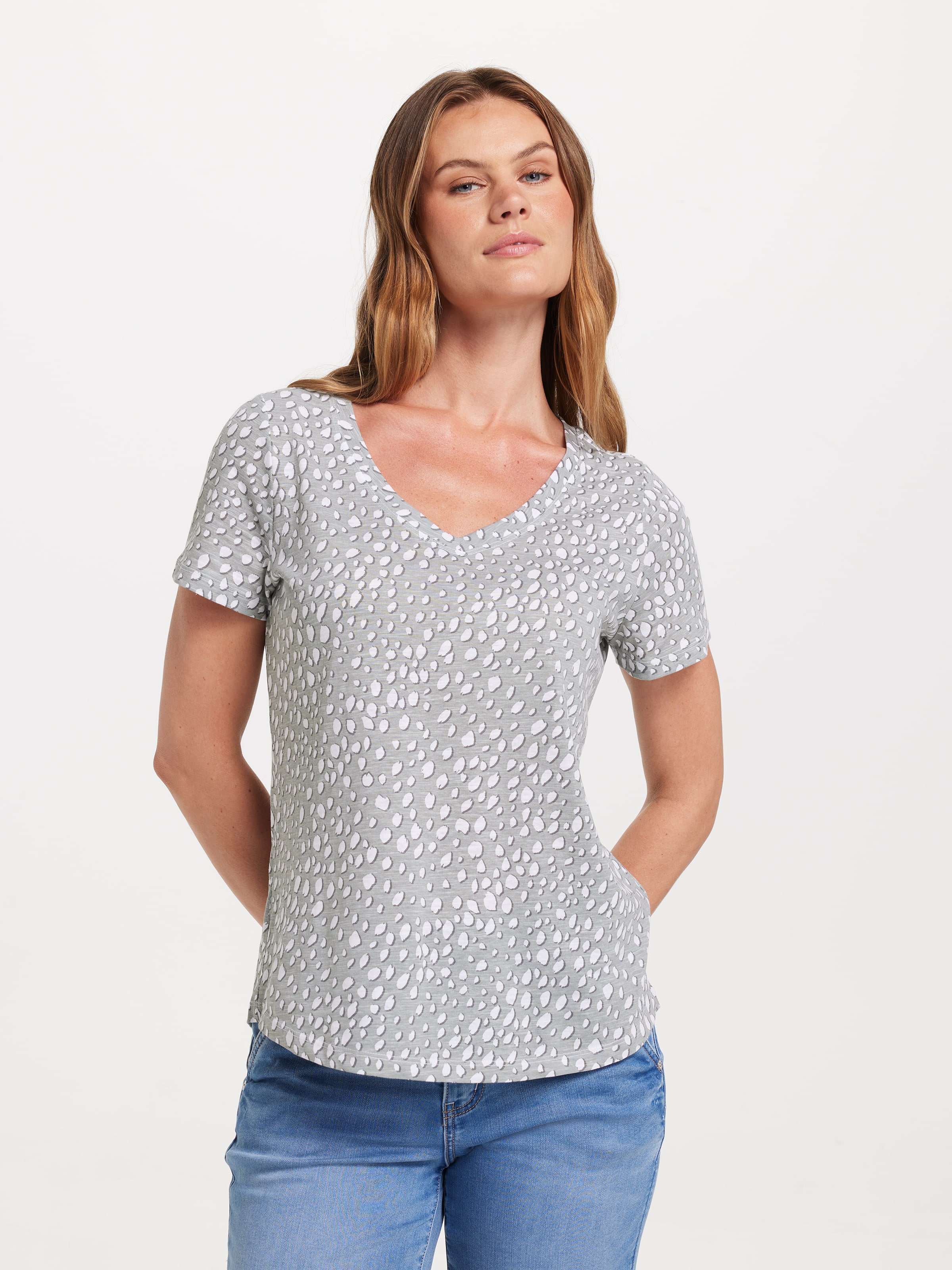Perfect V Neck Boyfriend Tee