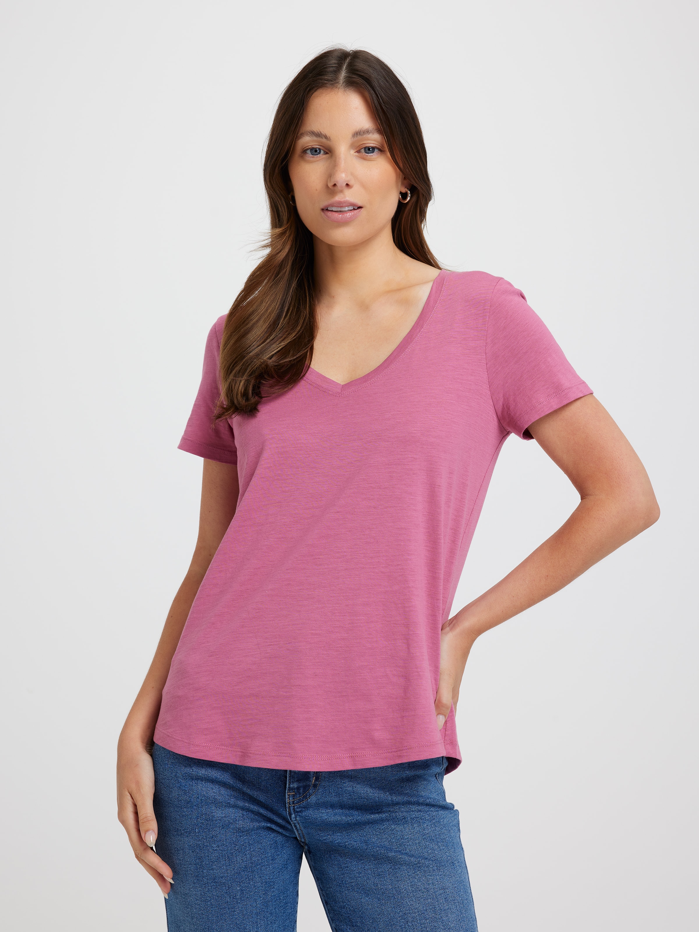 Perfect V Neck Boyfriend Tee