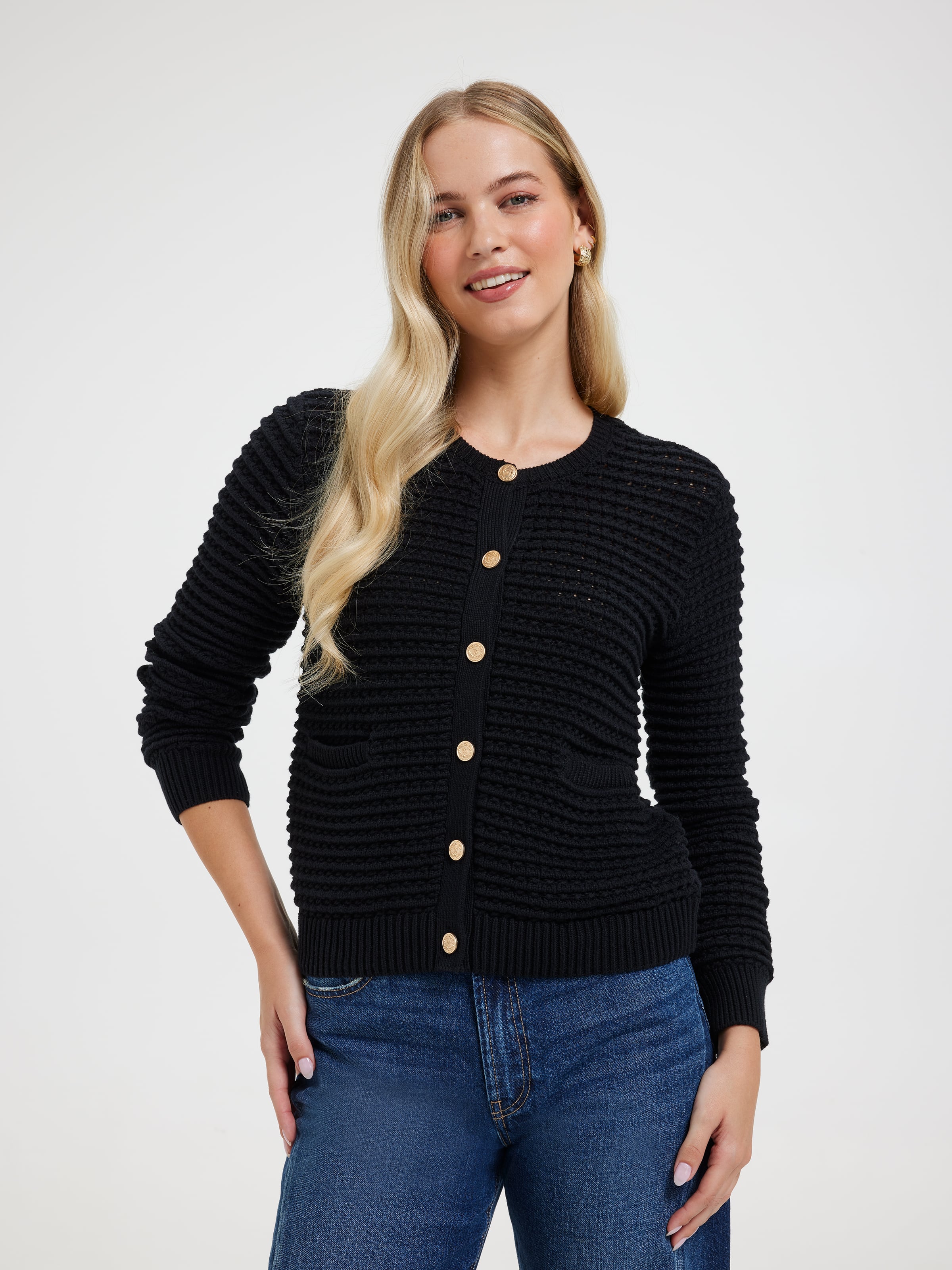 Lara Textured Fashion Cardi