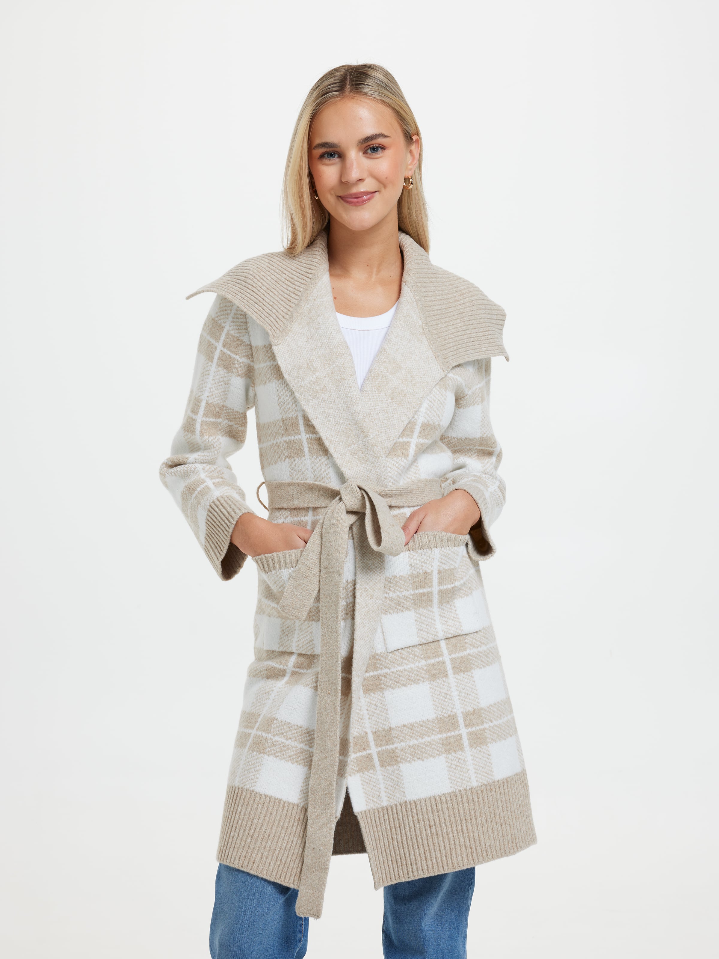 Alessia Collared Coatigan