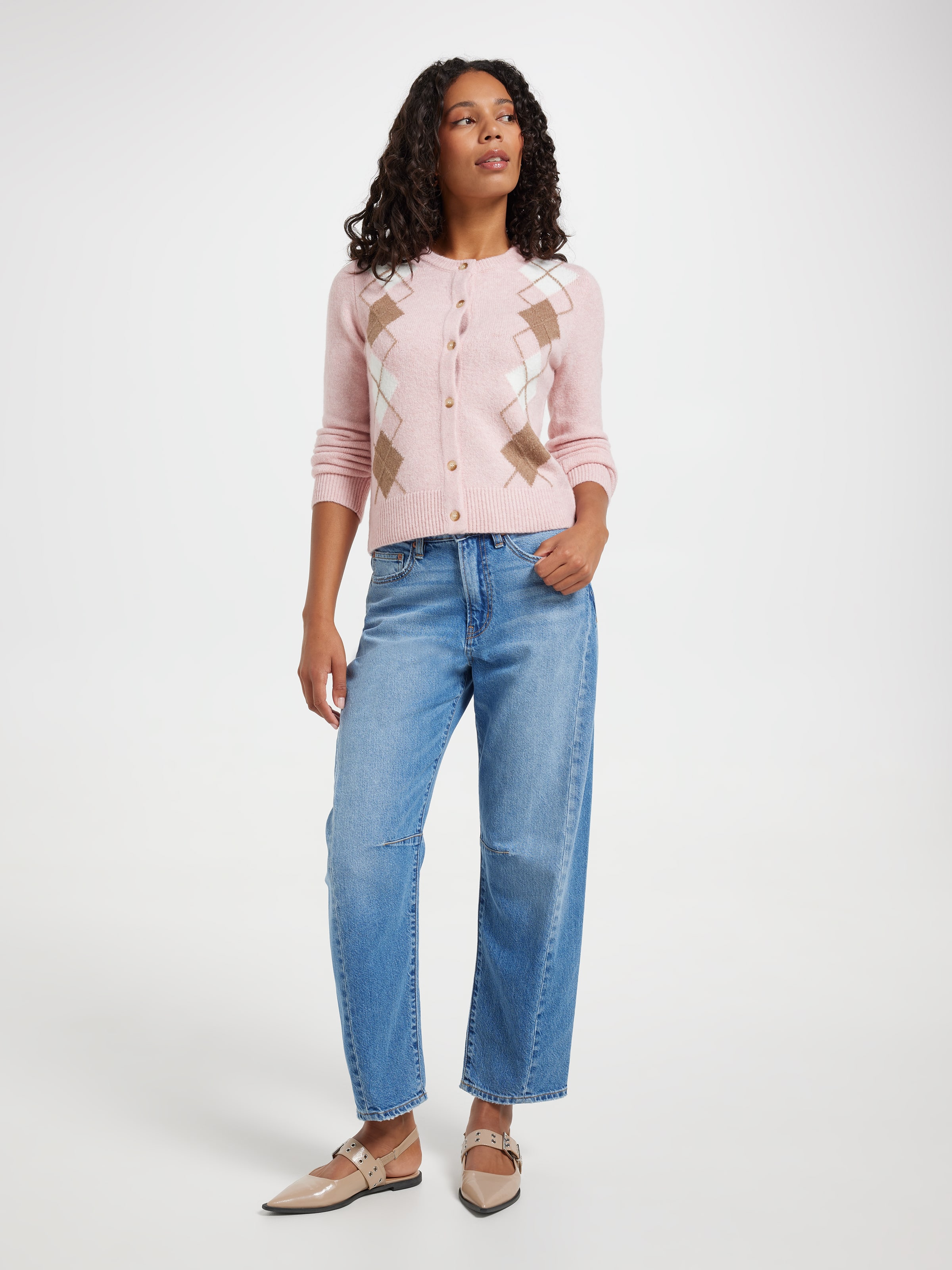 Liana Luxe Crew Neck Cardi
