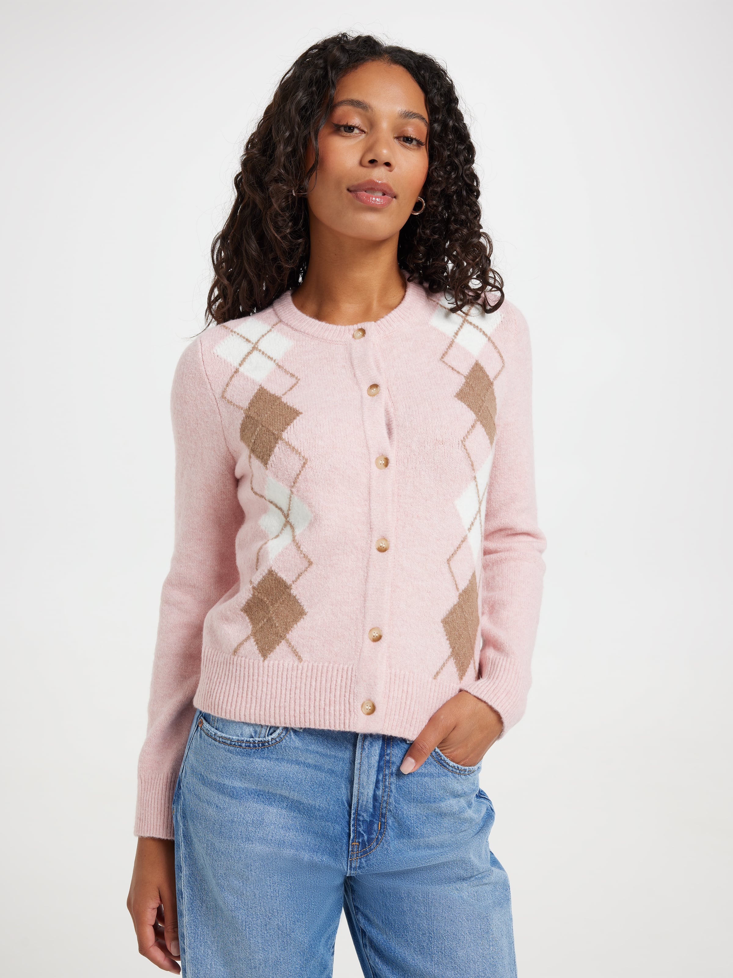 Liana Luxe Crew Neck Cardi