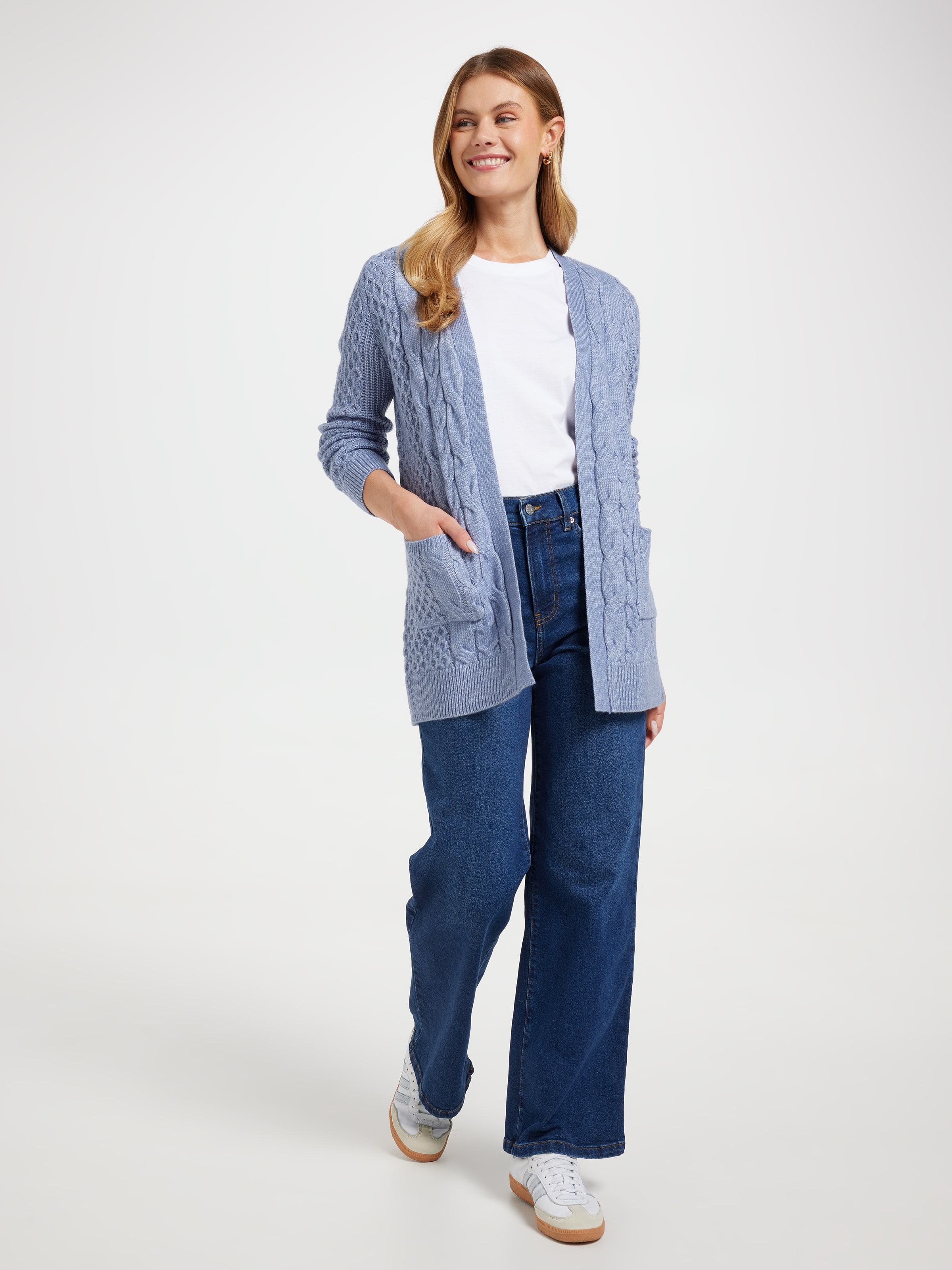 Helena Midi Cable Cardi