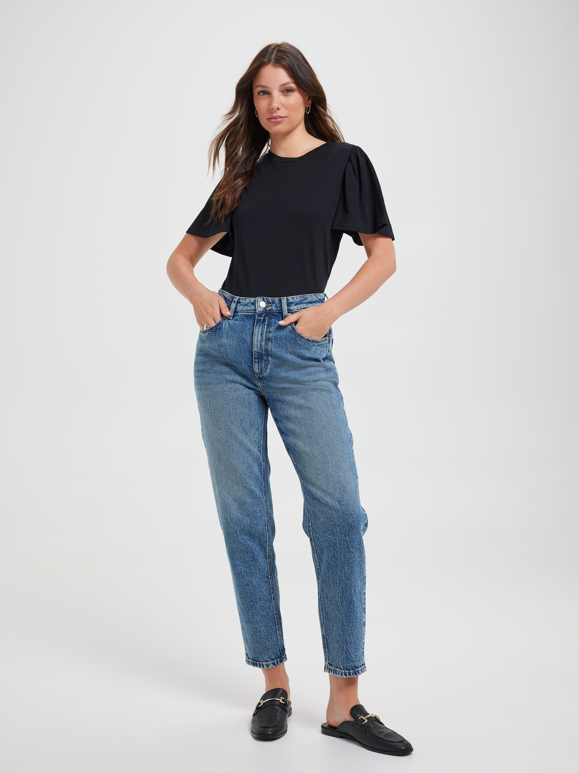Giselle Flutter Sleeve Top