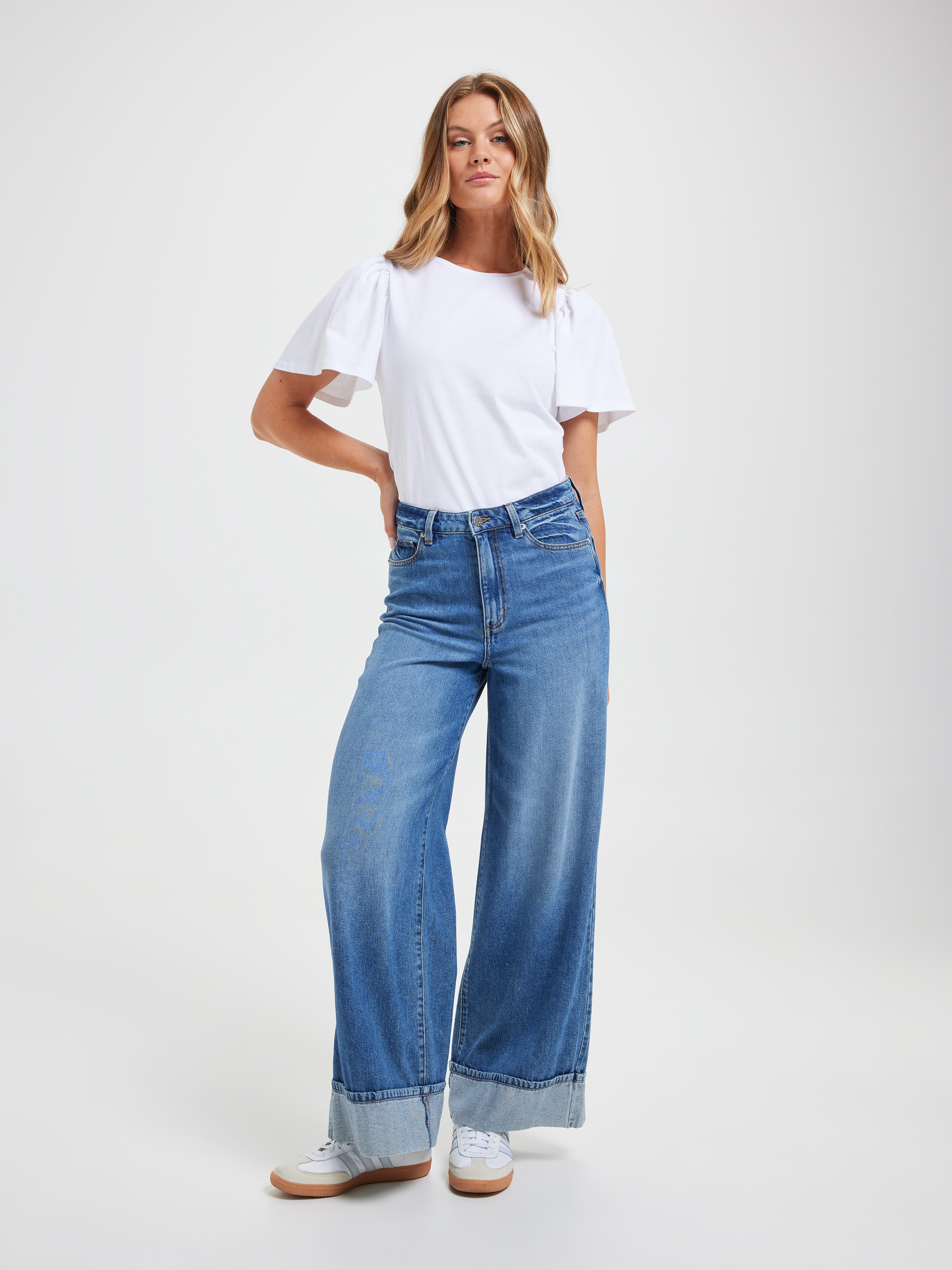 Giselle Flutter Sleeve Top