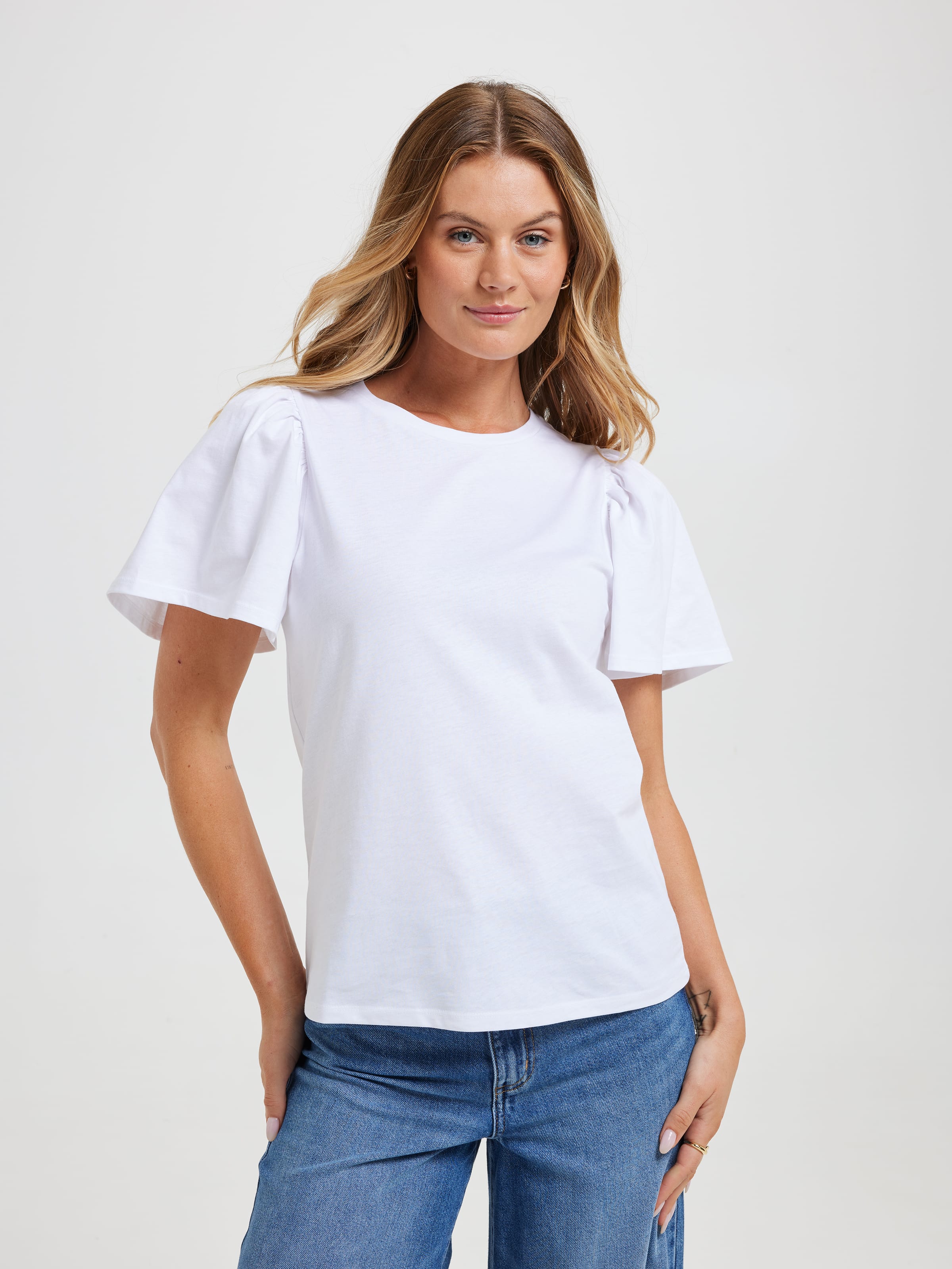 Giselle Flutter Sleeve Top