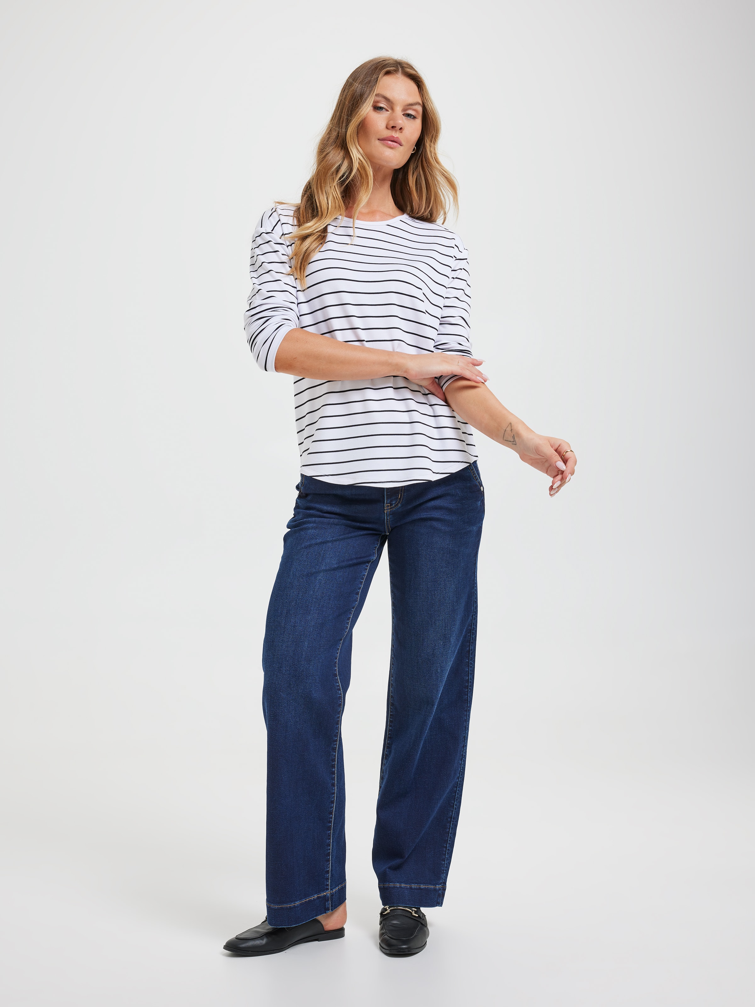 Luxe Long Sleeve Modal Crew Top